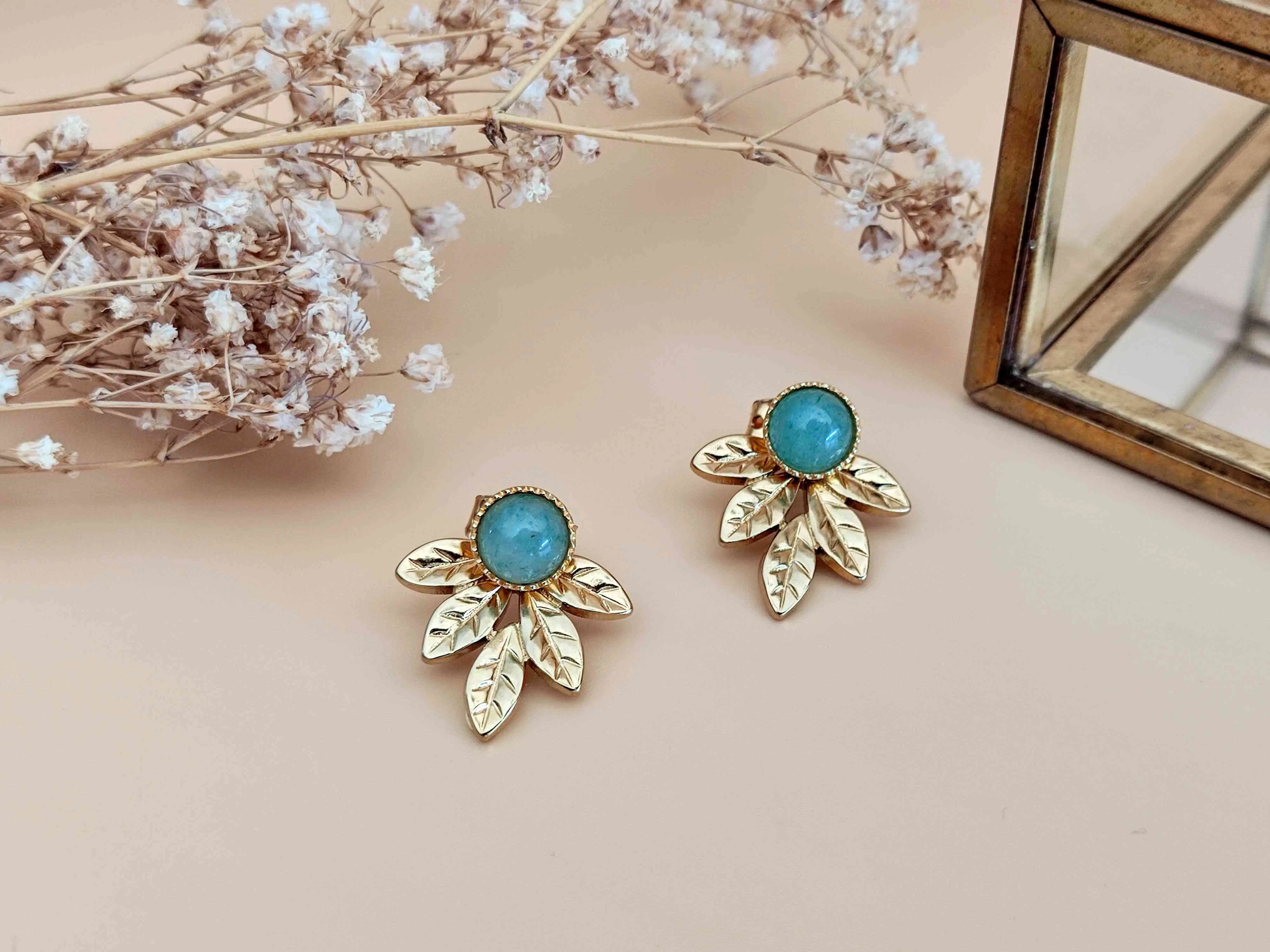 L'Essentielle Aventurine 2-in-1 Removable Earrings