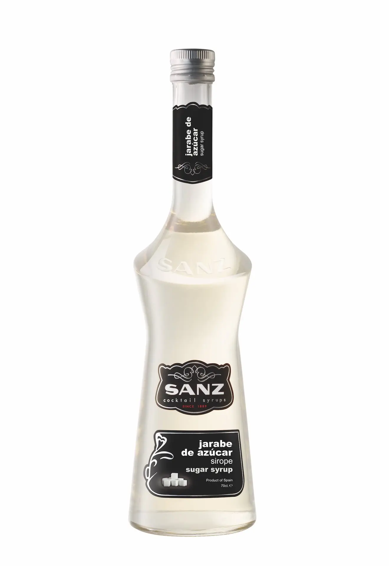 White cane sugar syrup Sanz / sugar syrup, alcohol-free.0.7l