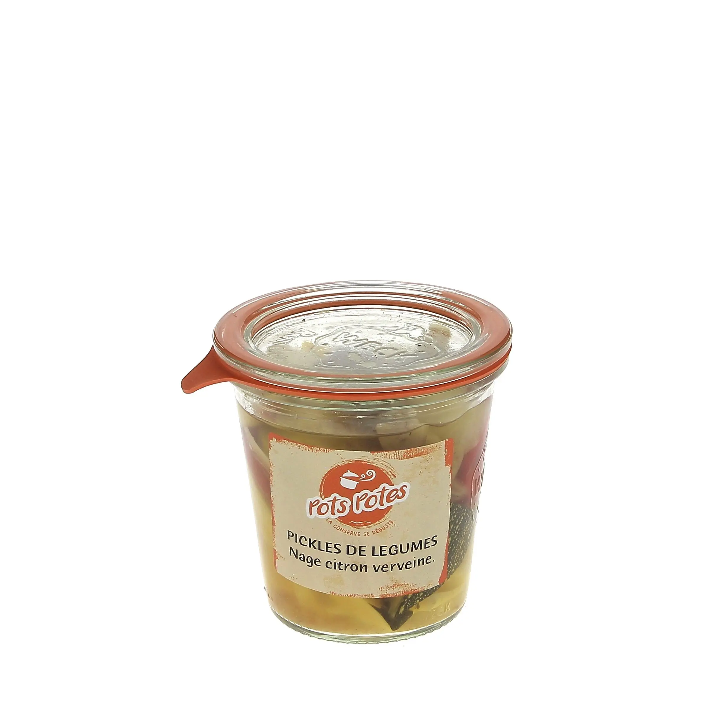 Gemüsepickles mit Zitronenverbene