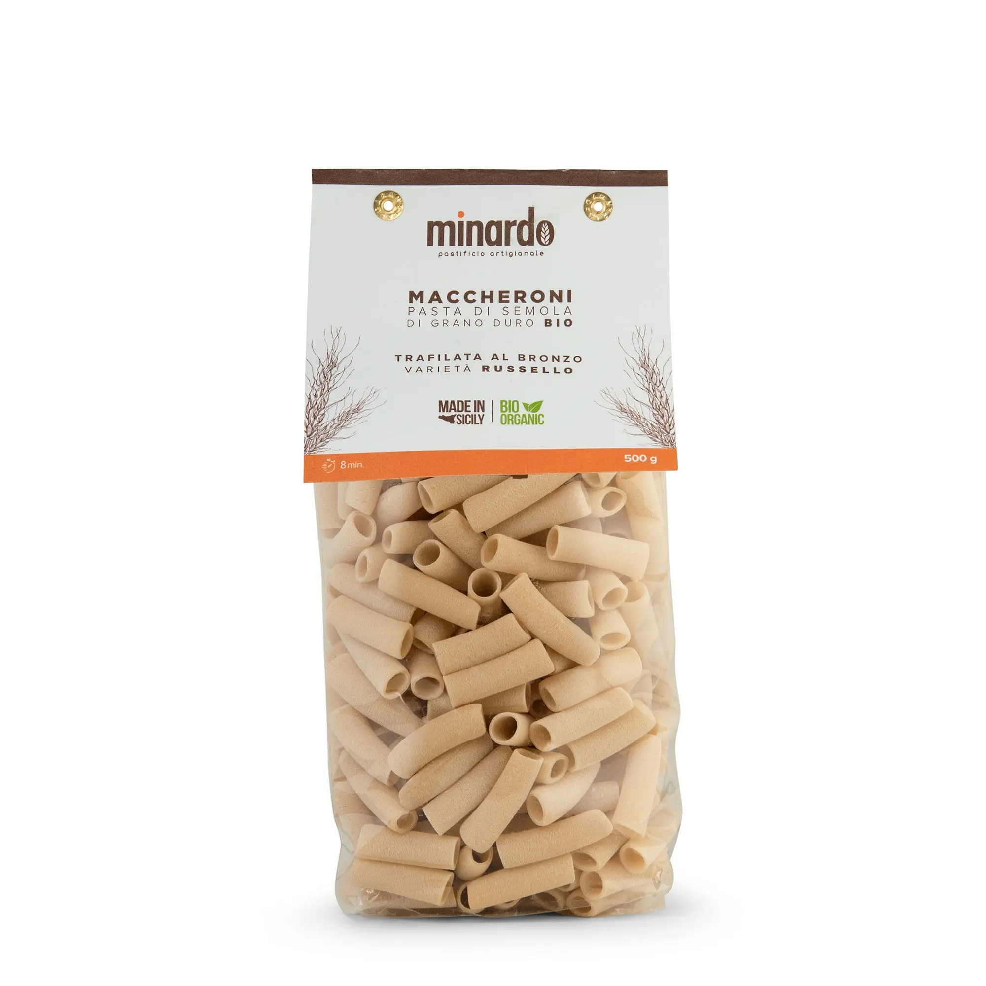 Macaroni - Organic durum wheat semolina pasta - 500 gr