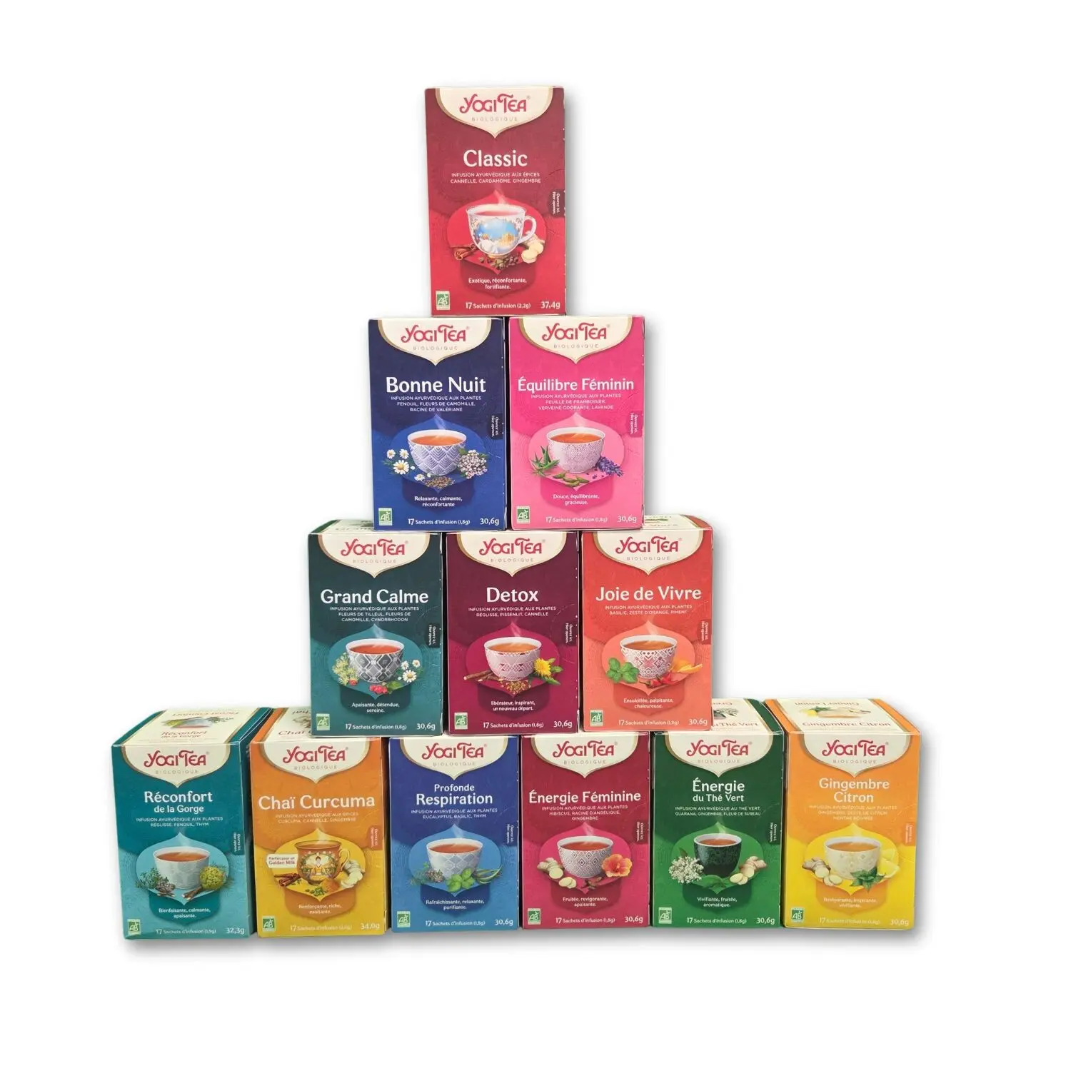 Los 12 mejores sabores de té orgánico de Yogi Tea