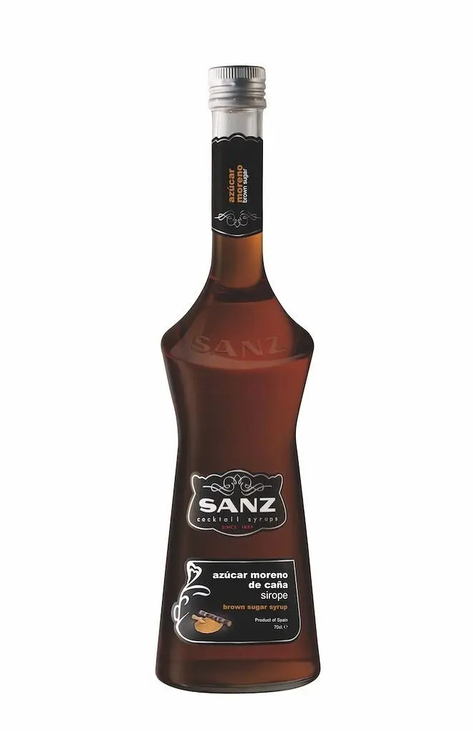 Brown cane sugar syrup Sanz I sugar syrup I cocktail syrup.0.7l