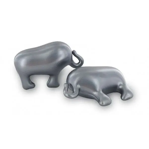 Elephant grey bath pearl with coconut scent