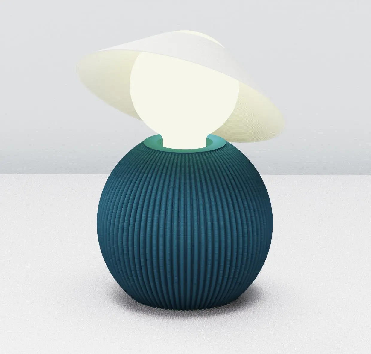 Blue Dam Lamp