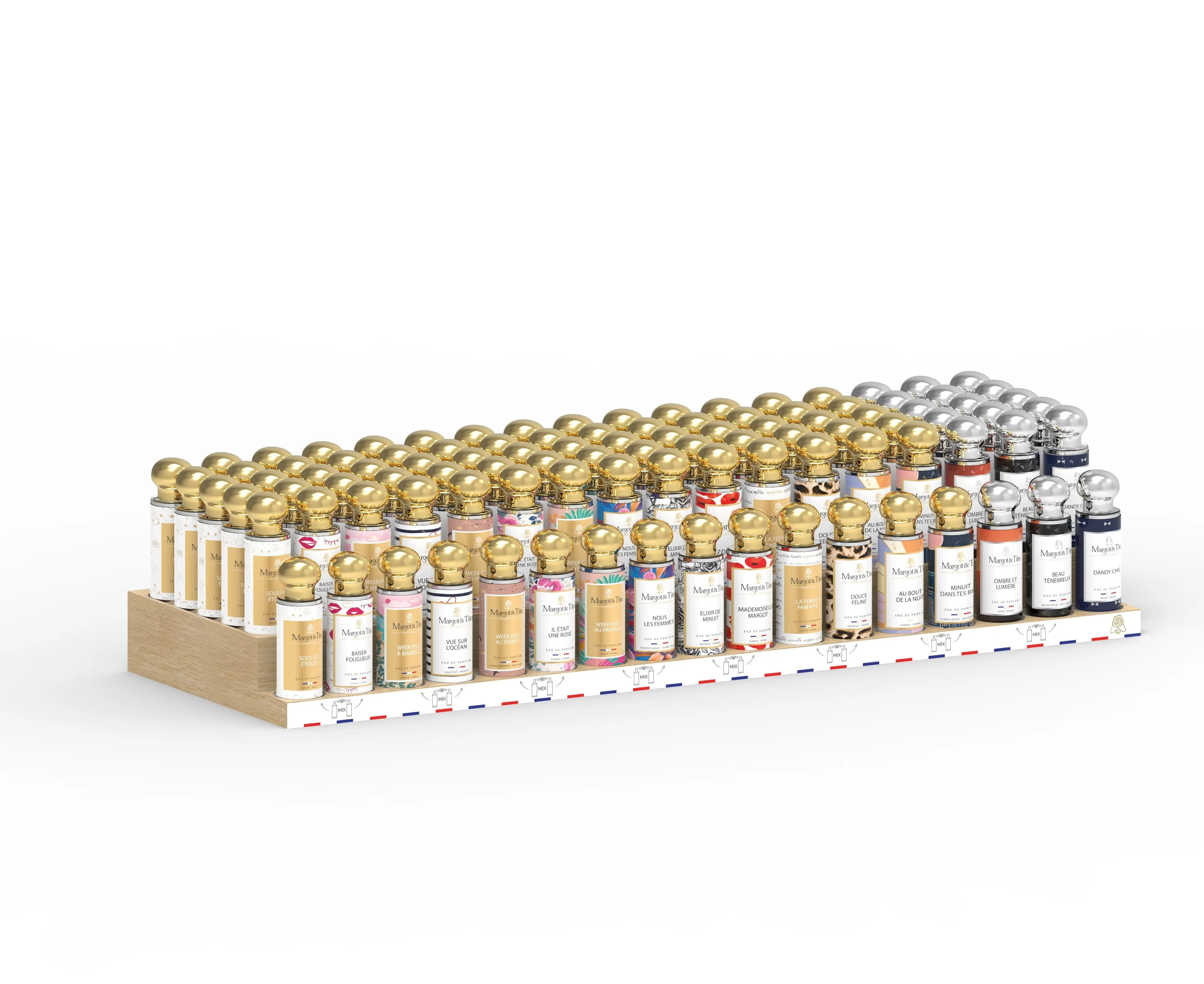 SHELF LAYOUT PACK 17 SCENTS X 6
