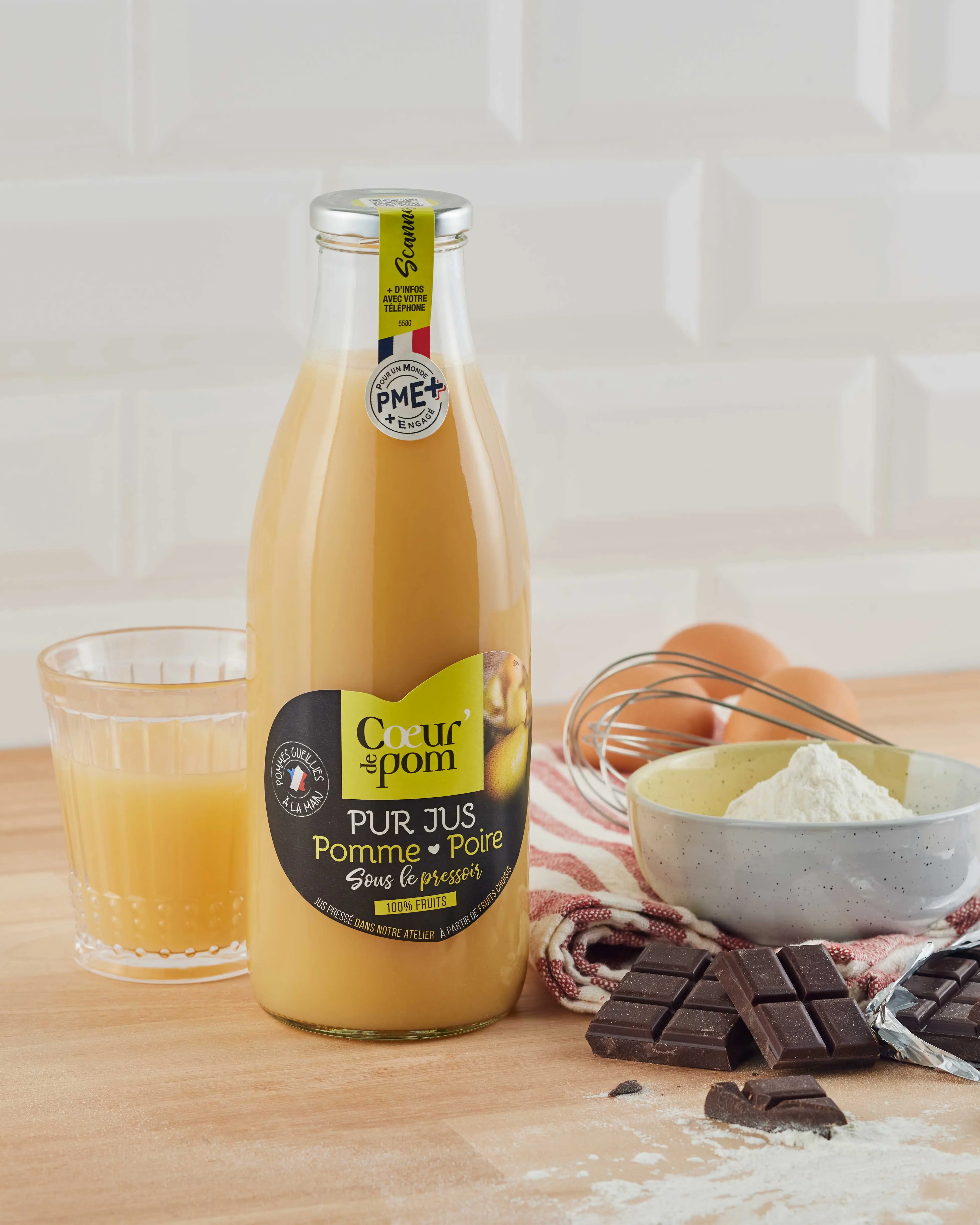 PUR JUS DE POMME & POIRE 1L