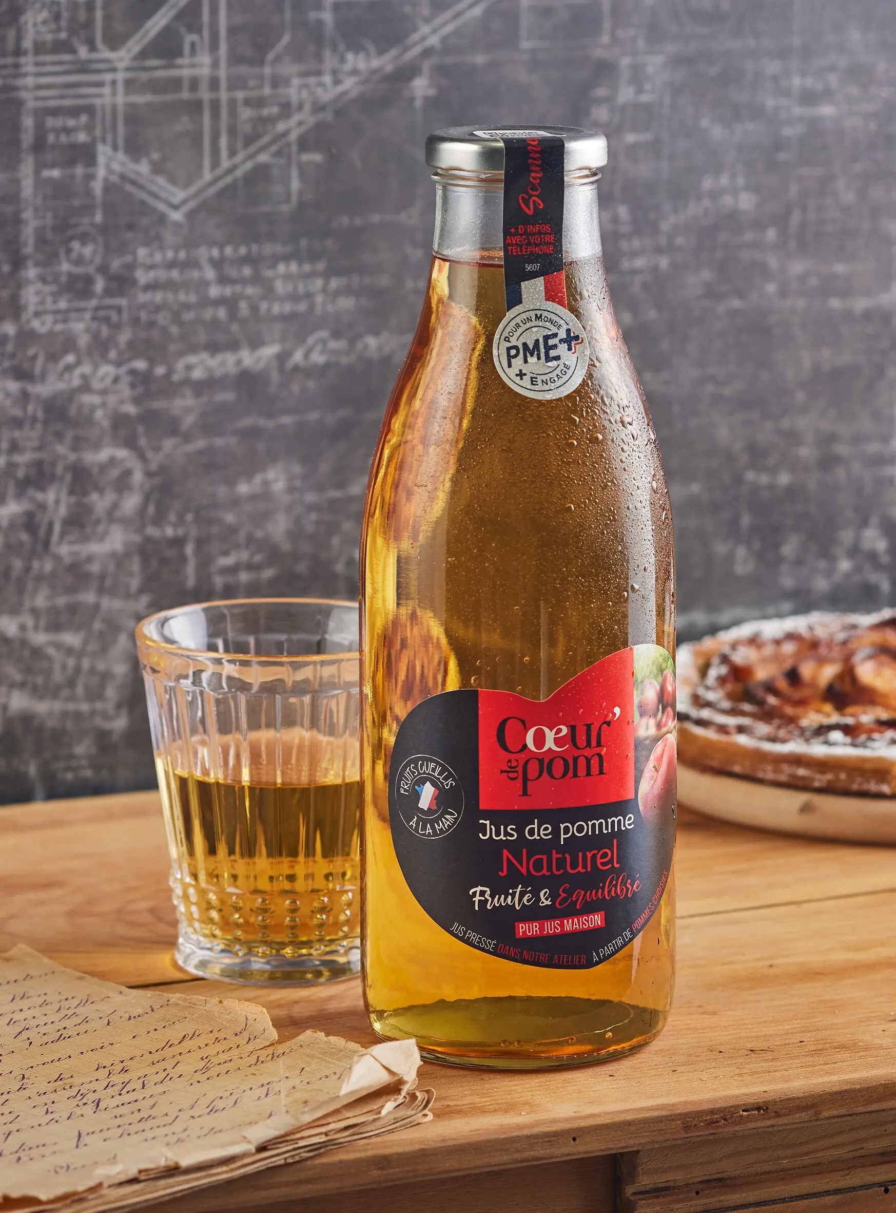 PUR JUS DE POMME NATUREL 1L