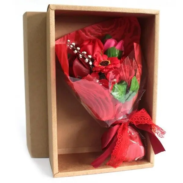 Soap flower bouquets