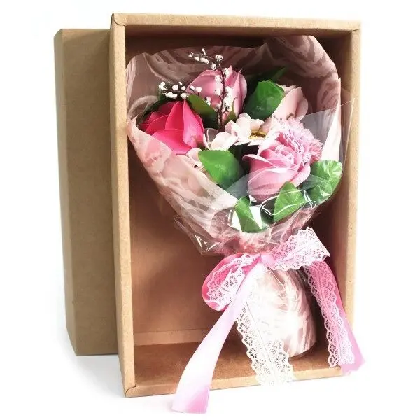 Soap flower bouquets