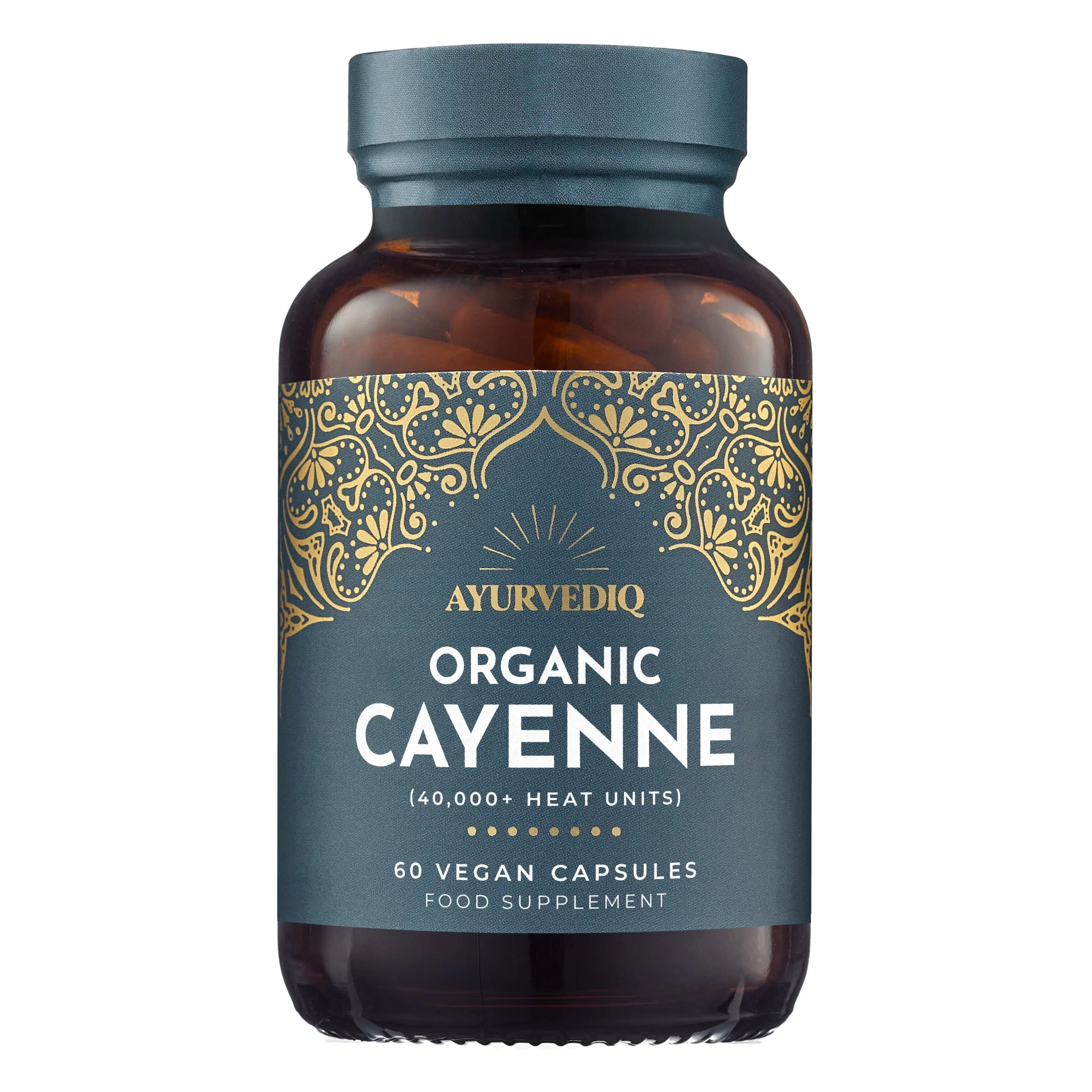 Organic Cayenne | 60 Vegan Capsules