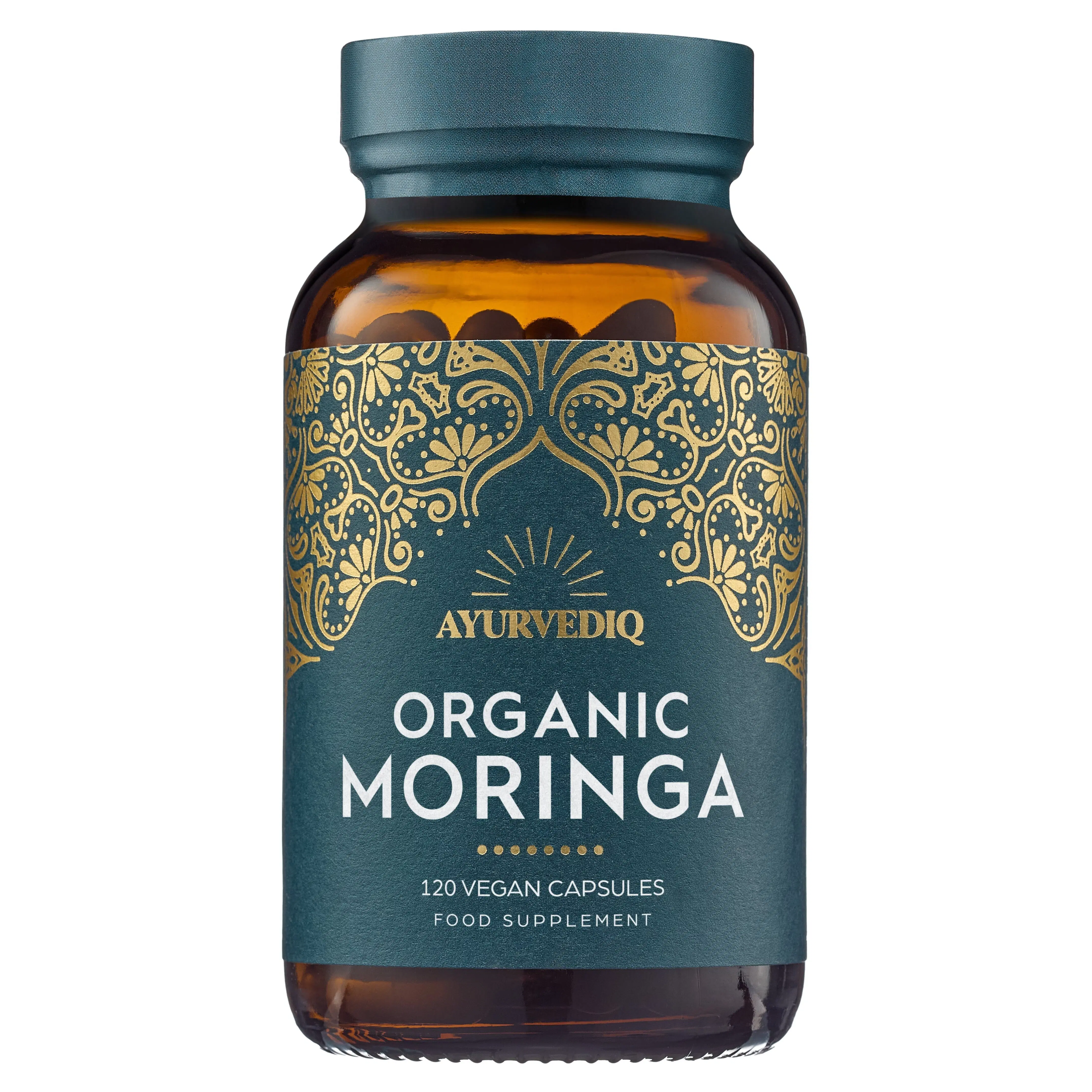 Organic Moringa | 120 Vegan Capsules