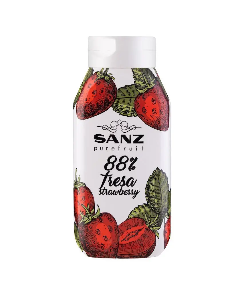 Strawberry puree 0.7l – 88% fruit content, 0.67l