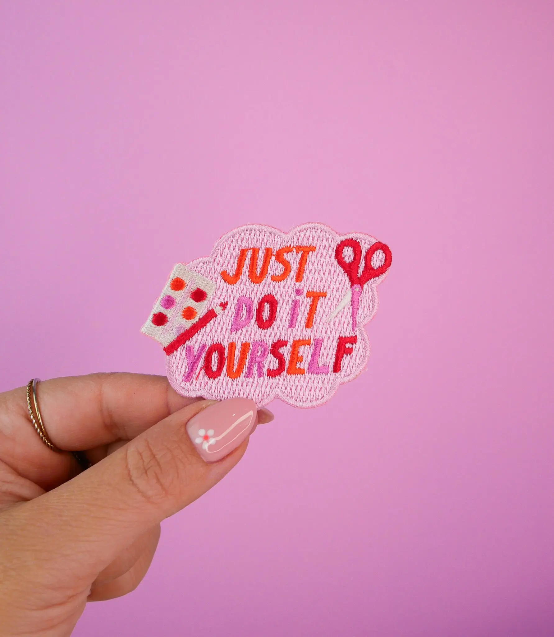 Iron-on Patch Just do it yourself Limistic