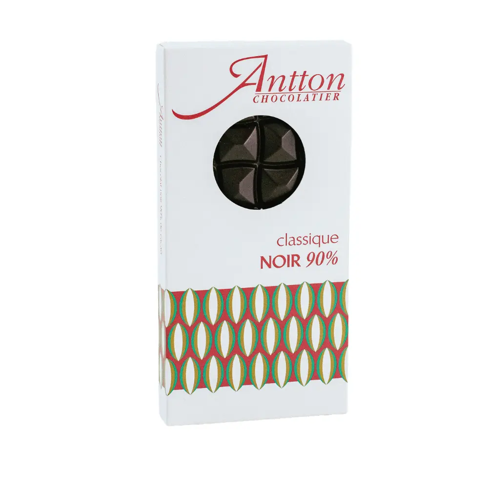 90% dark chocolate bar 80g
