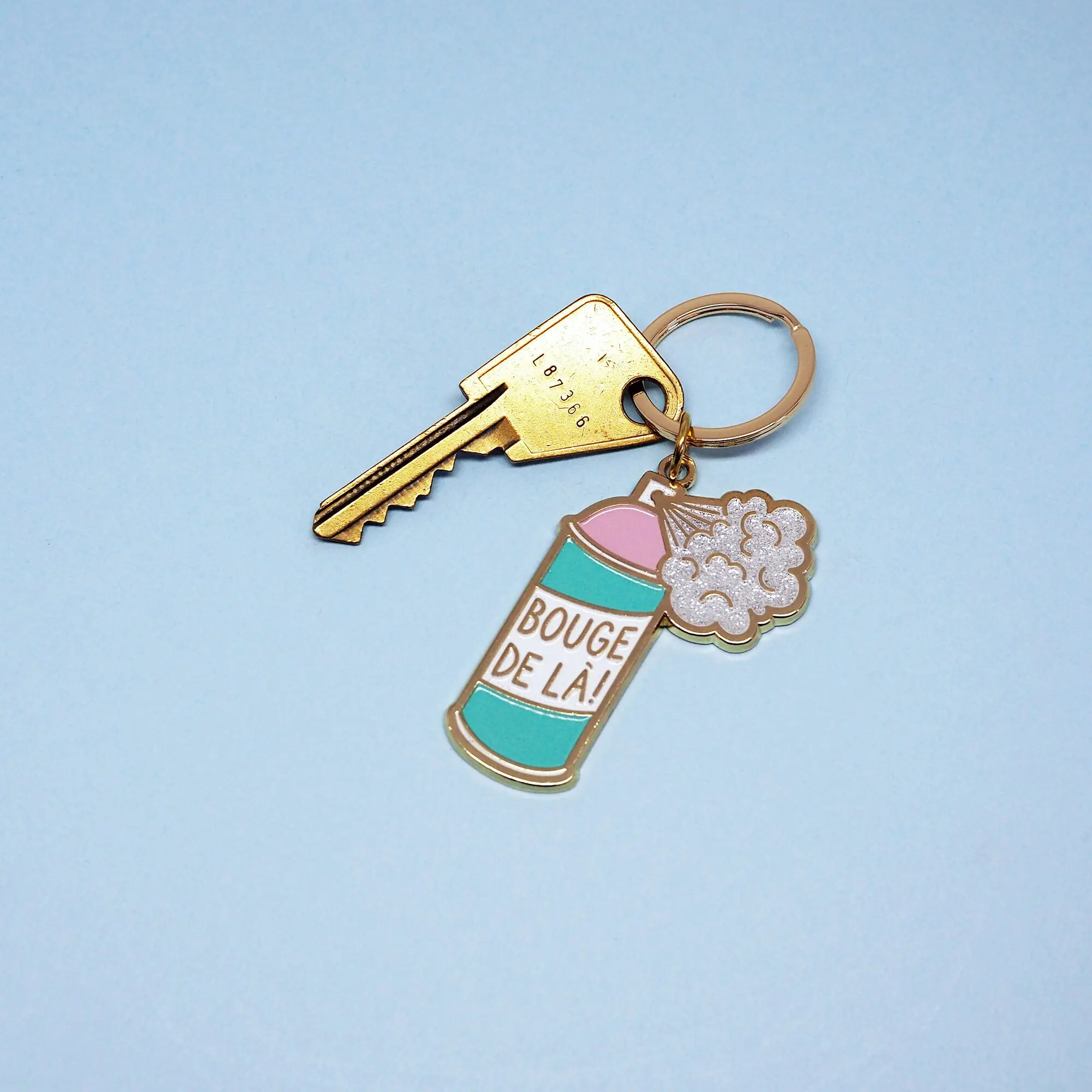 MC Solaar "Move Out of Here" Keychain