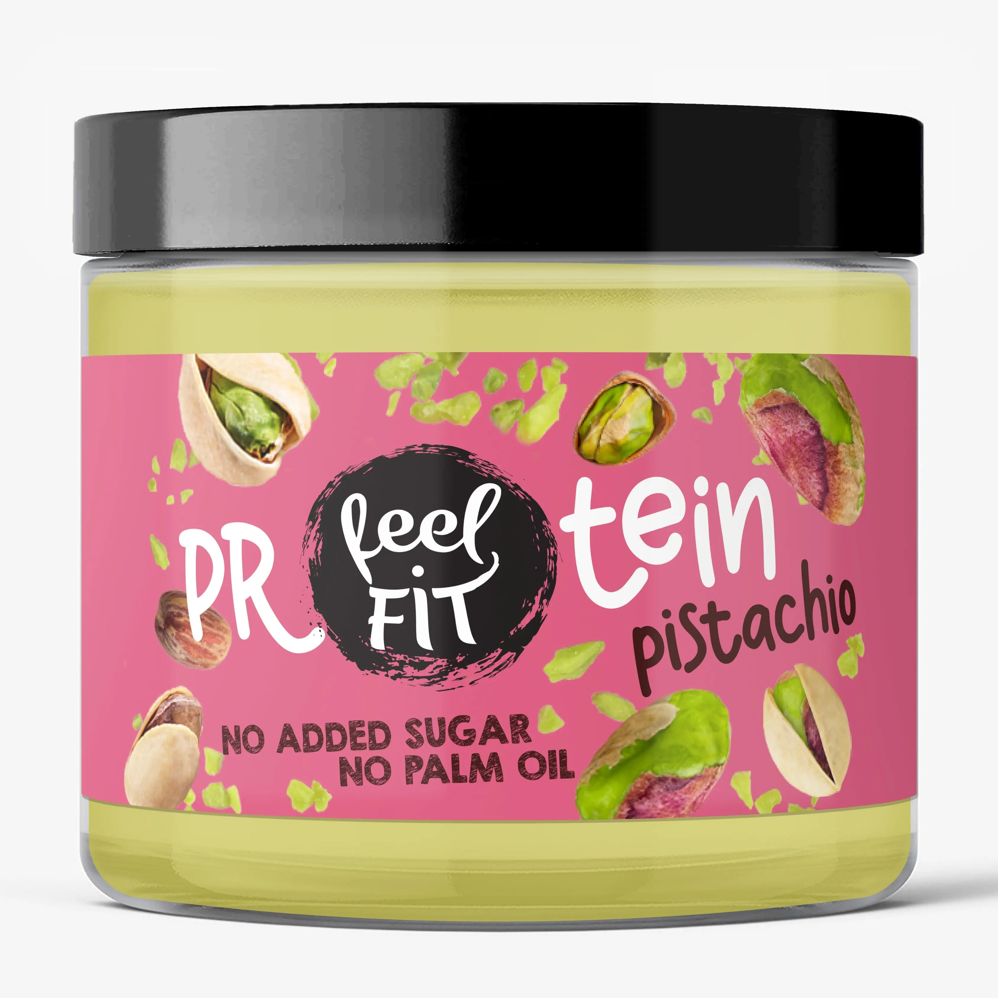 Feel FIT Protein Pistachio Spread, Protein Cream 24%, No Added Sugar, No Palm Oil 200g
