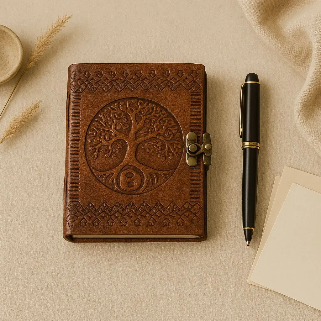 Petit carnet en cuir 100% recyclé - SASHA