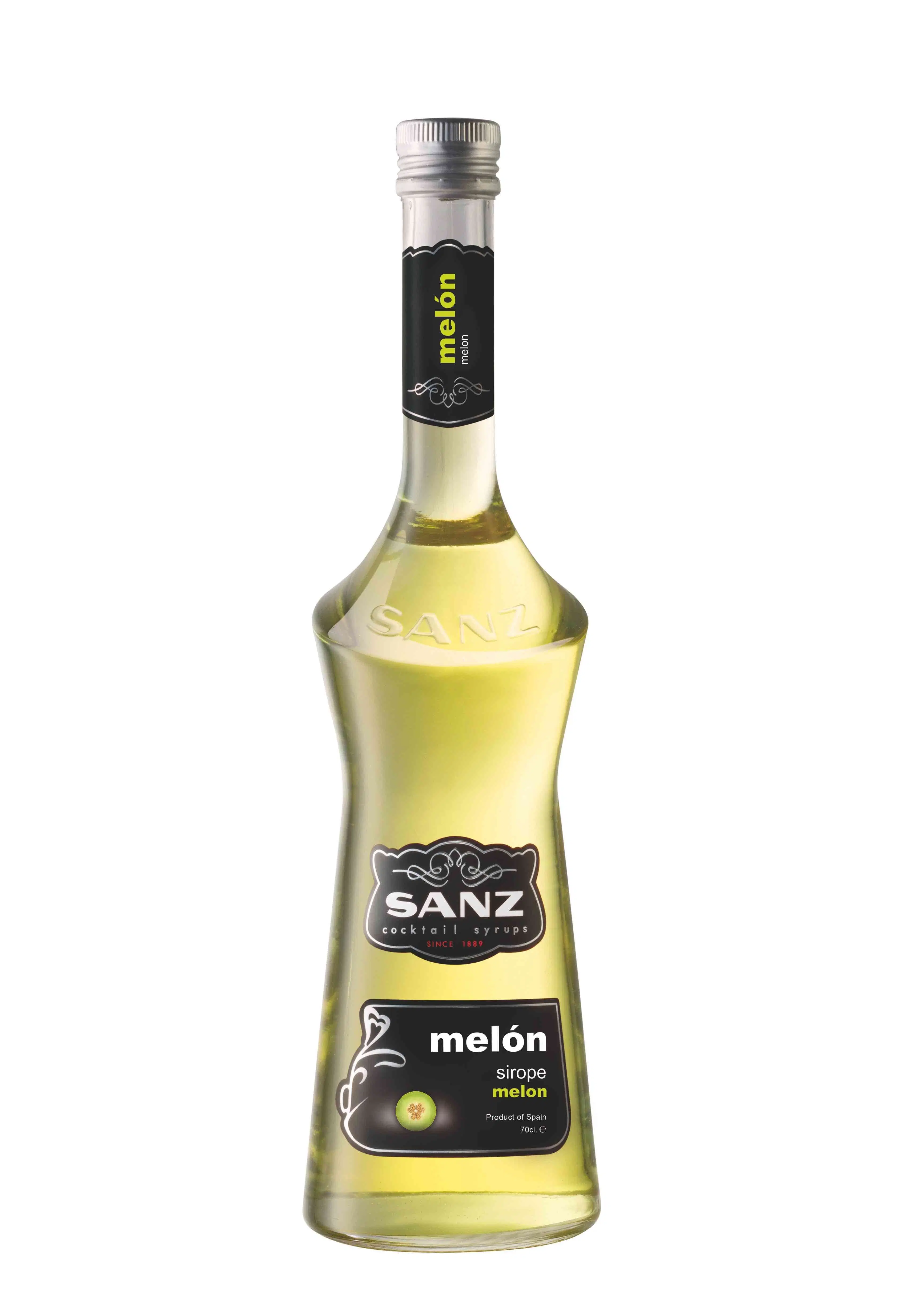 Melon syrup "Sanz" alcohol-free.0.7l, 16% melon juice