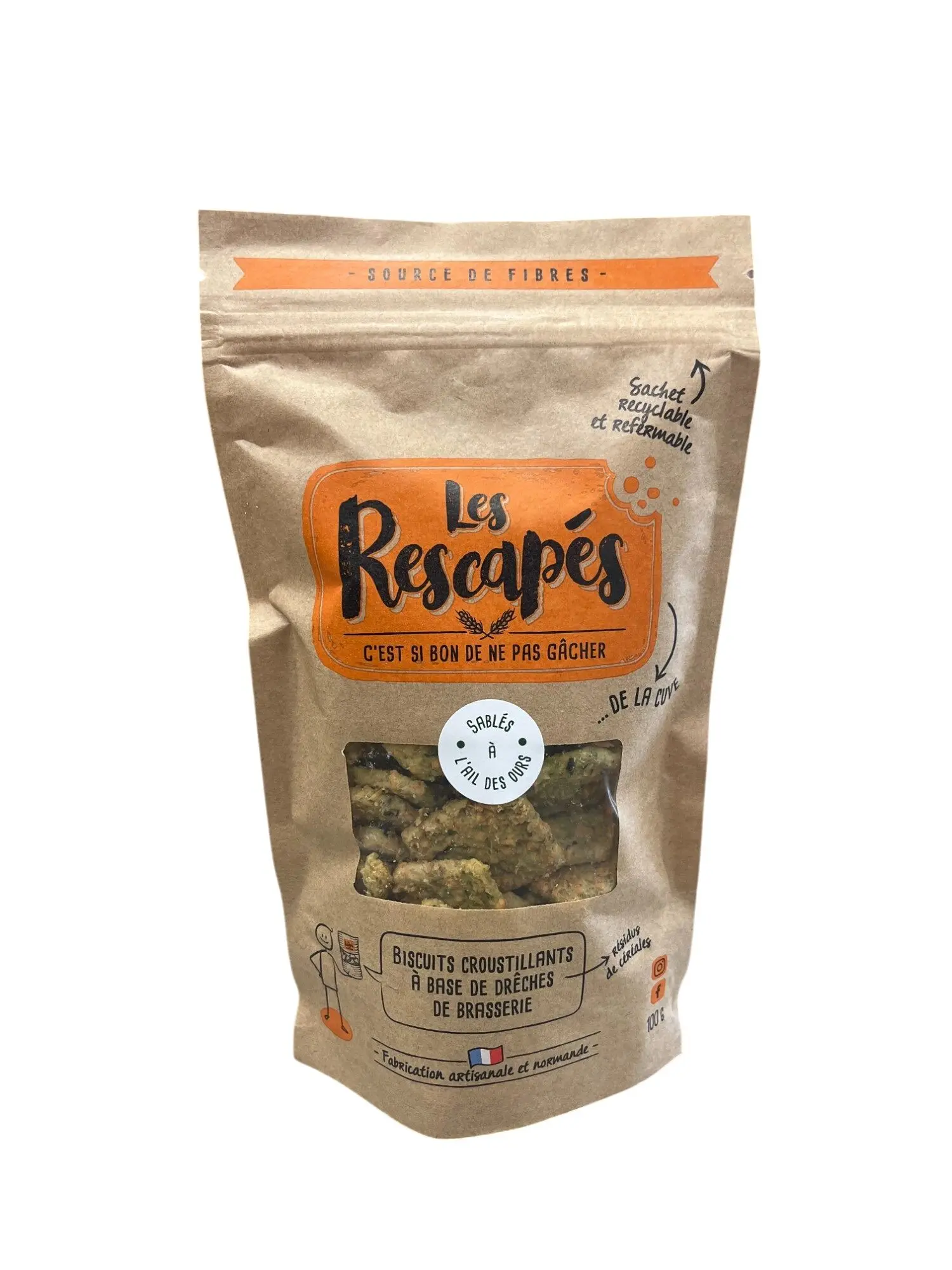 Sablés à l'ail des ours