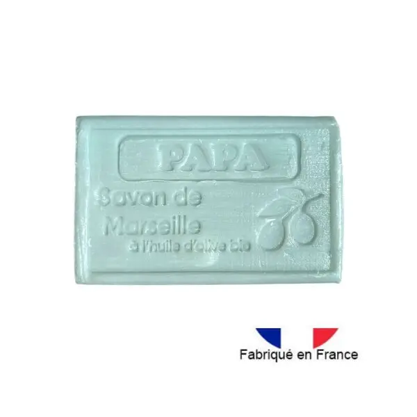 Marseille soap with organic olive oil - "Papa" - 125gr