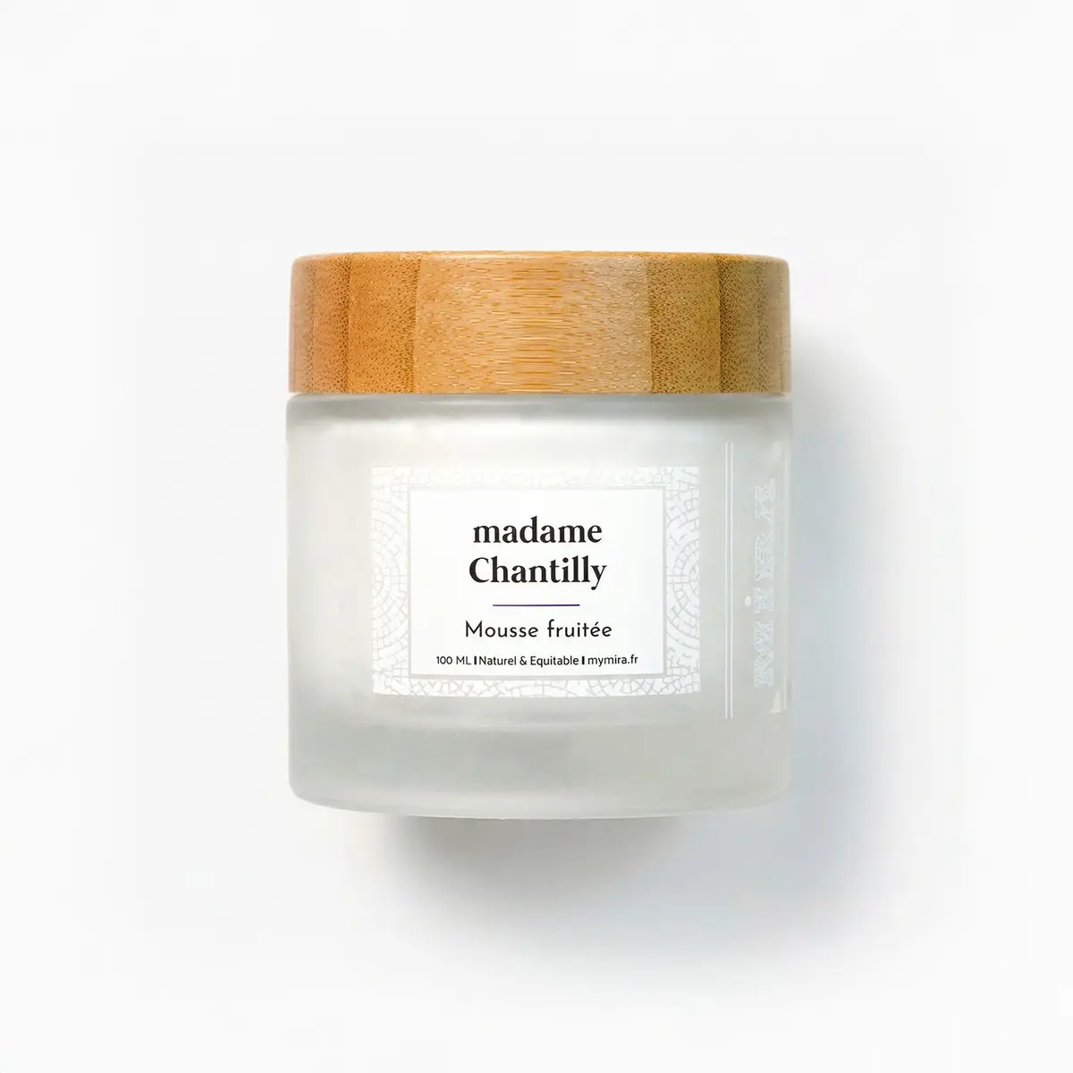 Notre chantilly cosmétique toute douce - MADAME CHANTILLY - MOUSSE FRUITEE- CYPRES - notre chantilly cosmétique pour le corps et visage - 30ml ou 100ml - toute peau