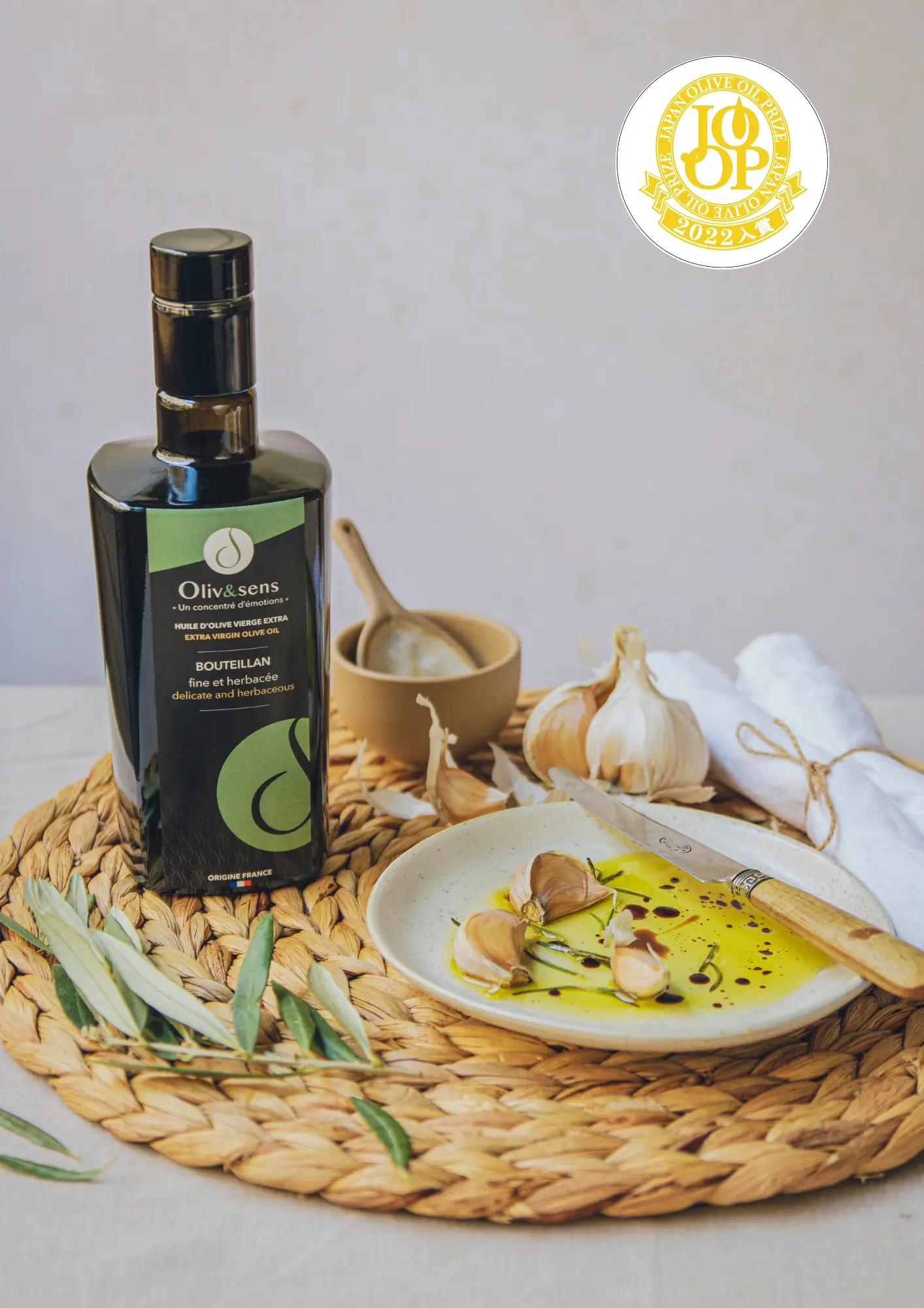 Huile d'olive Vierge Extra monovariétale Bouteillan-250 ML