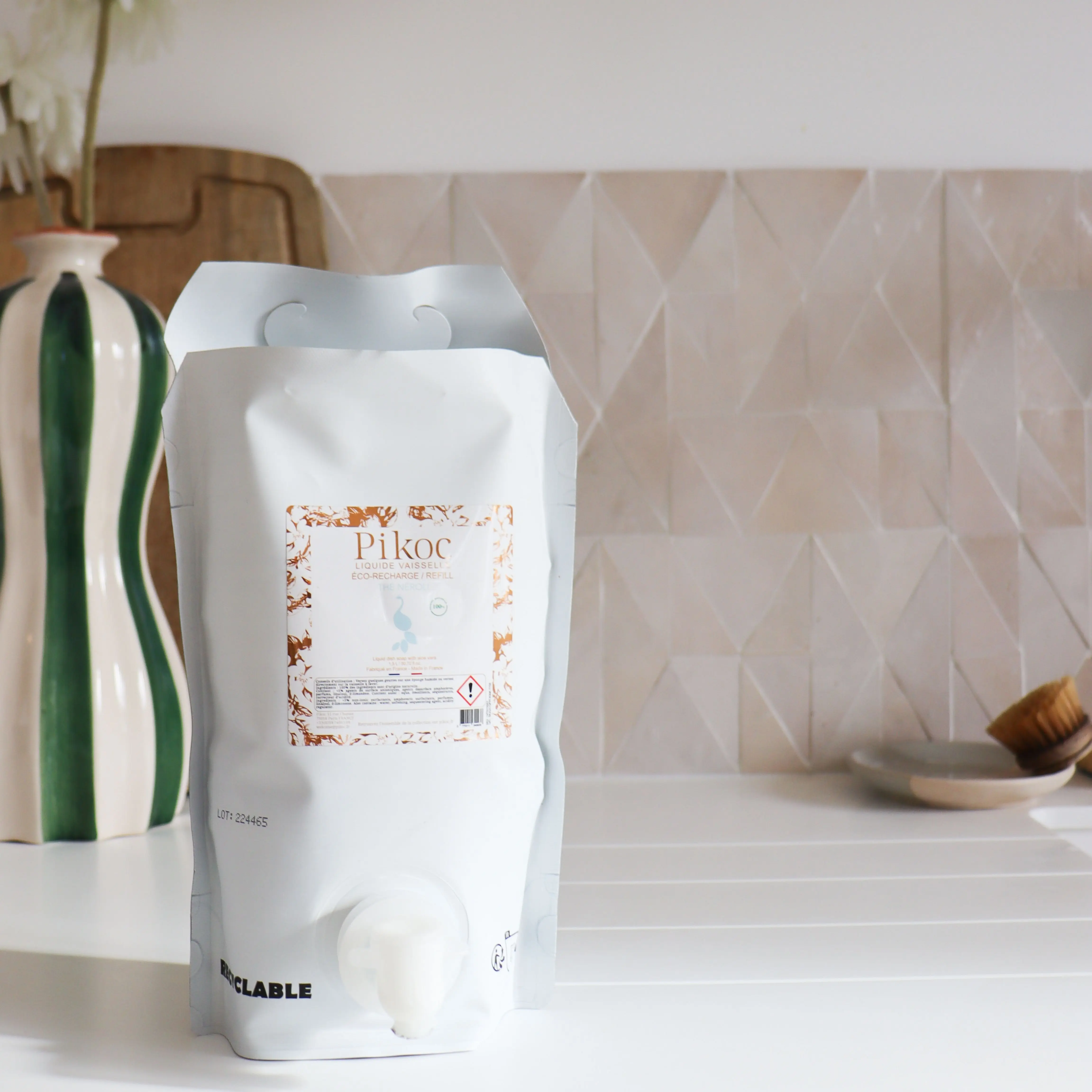 Eco Recharge Liquide Vaisselle Thé Néroli 1,5L