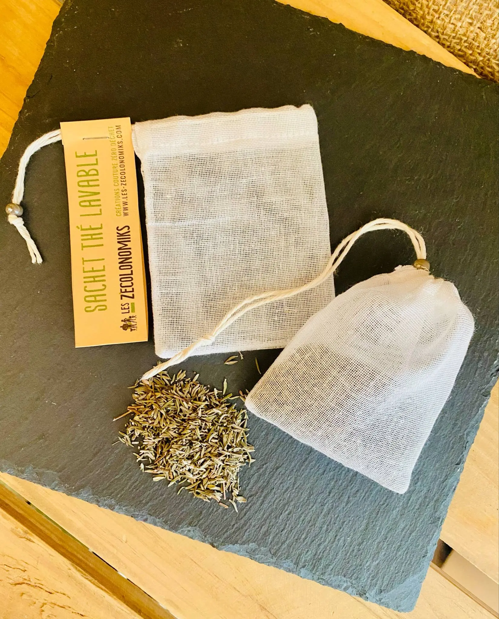 Washable tea bag