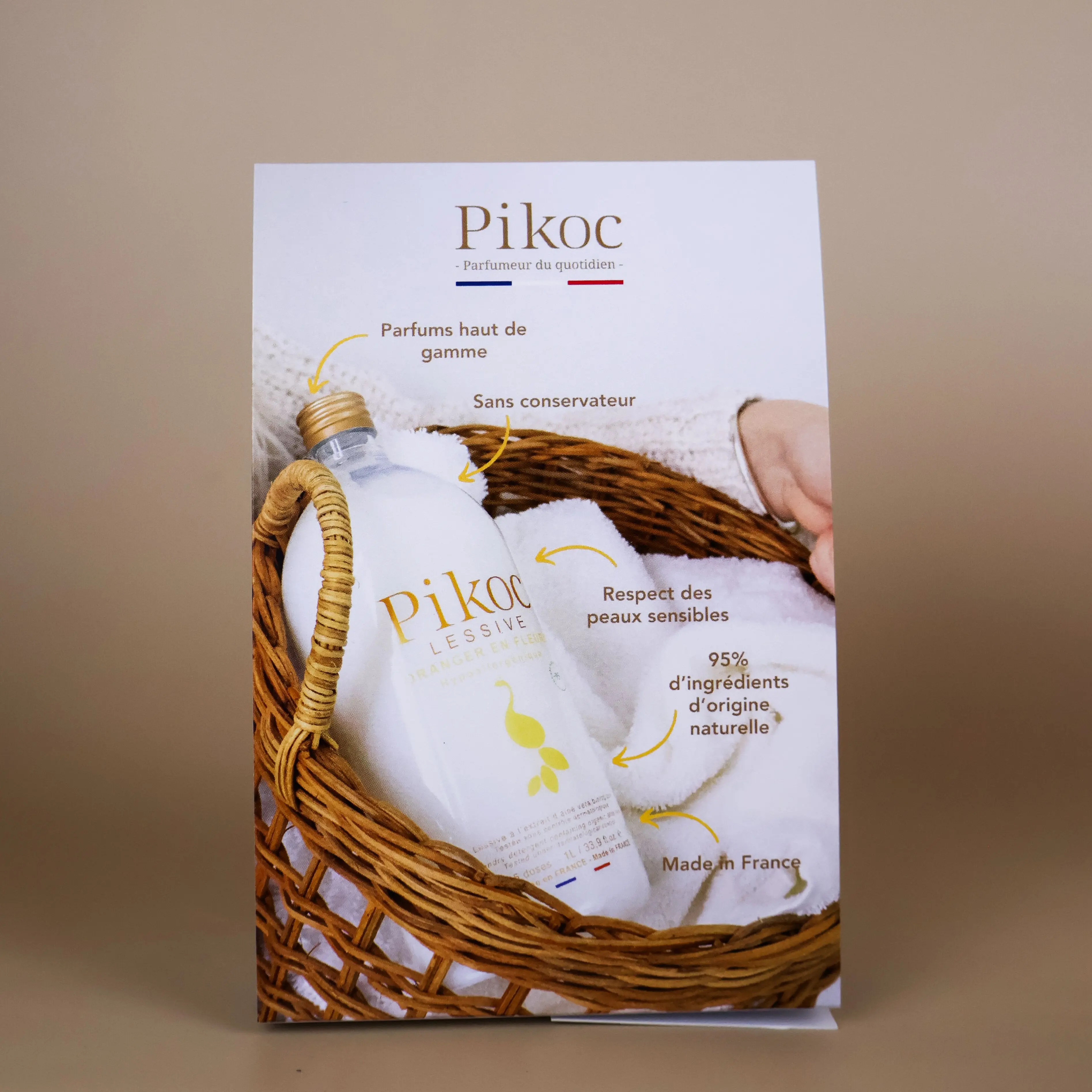 Kit PLV Découverte Sensorielle – Testeurs Lessive & Parfums Pikoc
