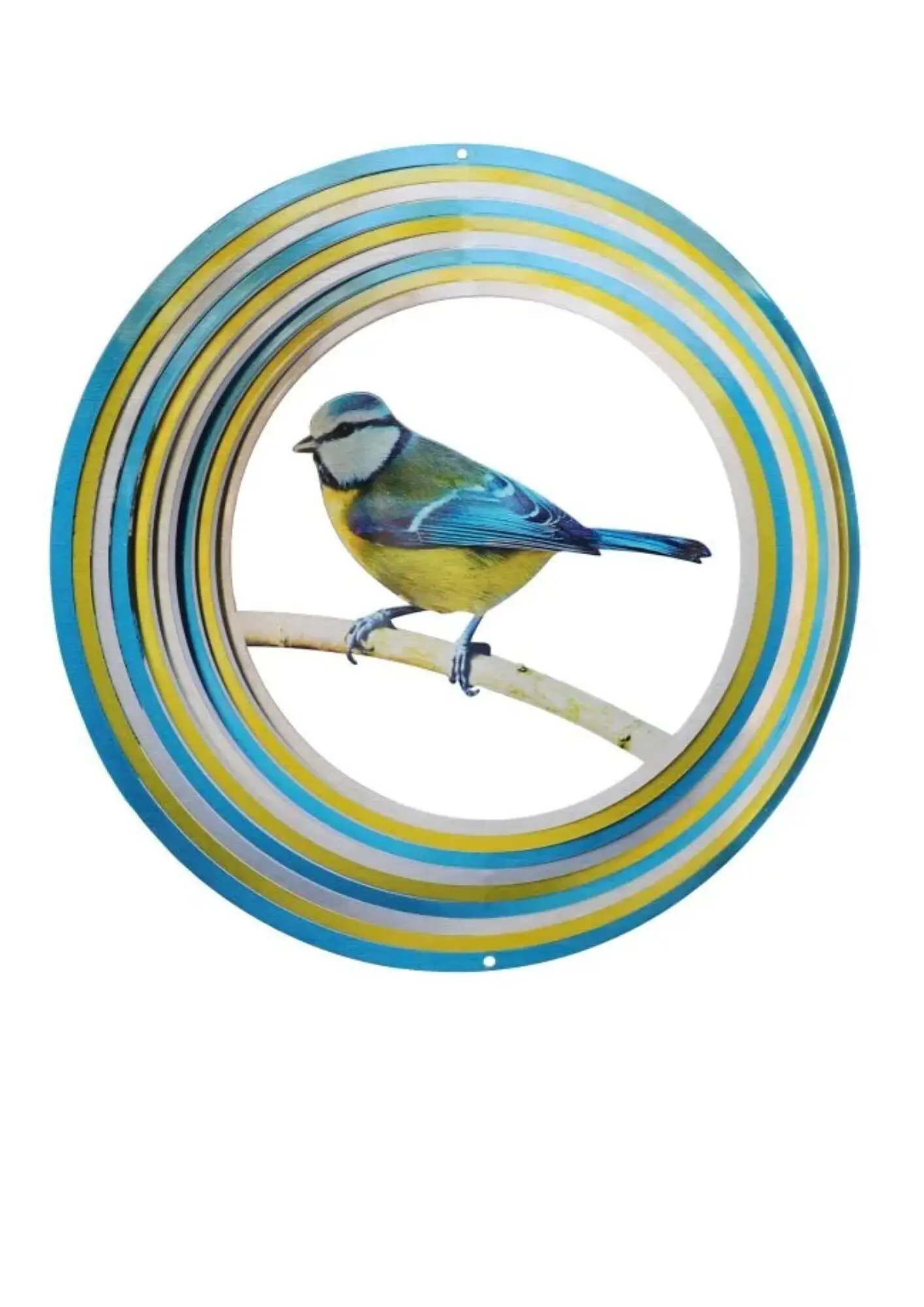 Windspinner 12″, Spin Art, Blaumeise/Pimpelmees, 12BLTIT101