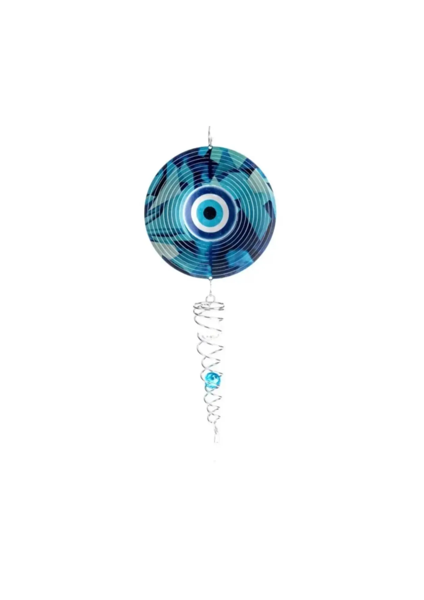Windspinner, Spin Art, Evil Eye Charm/Evil Eye Talisman Künstler Kristallschwanz, ACTEVE