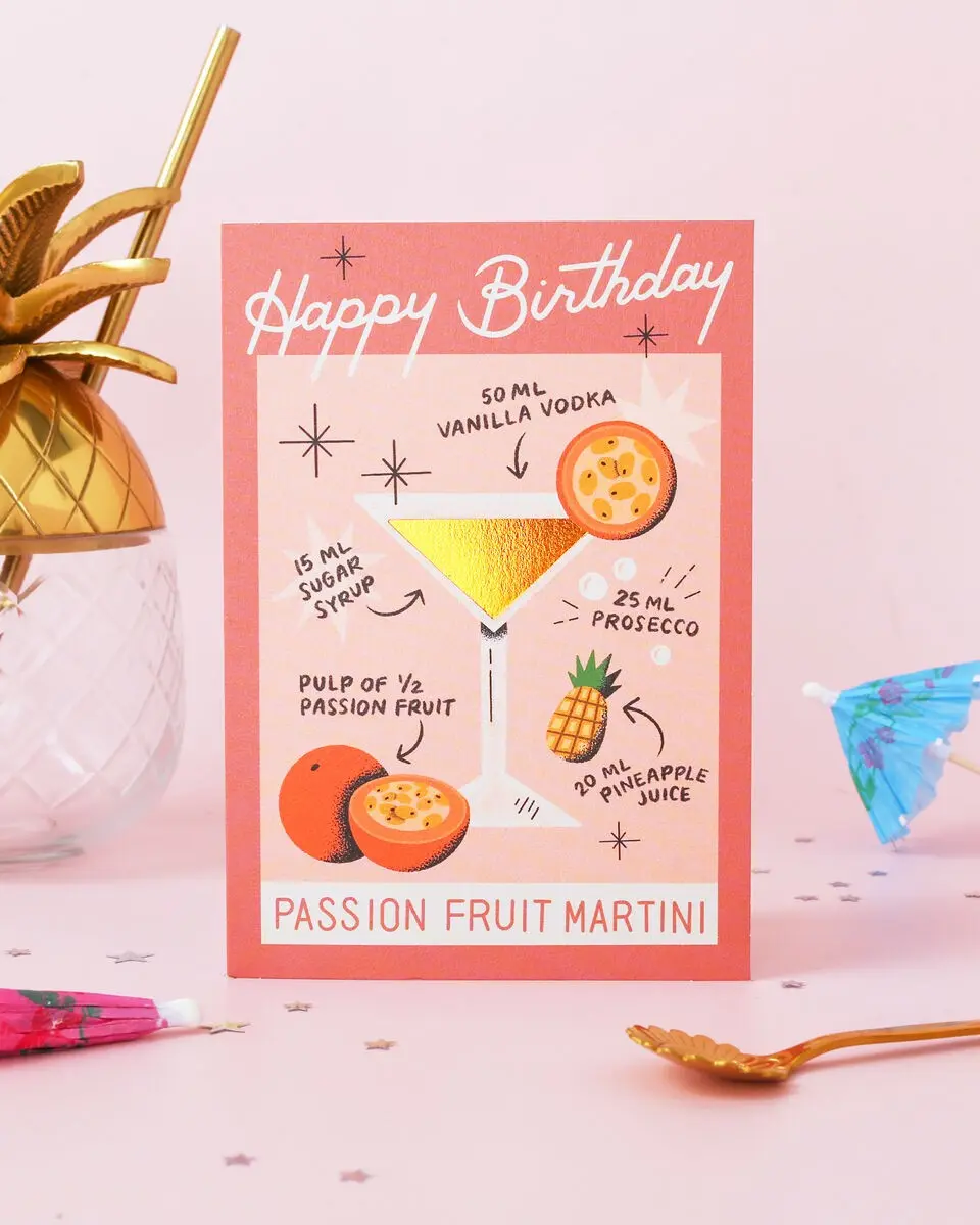 Passion Fruit Martini