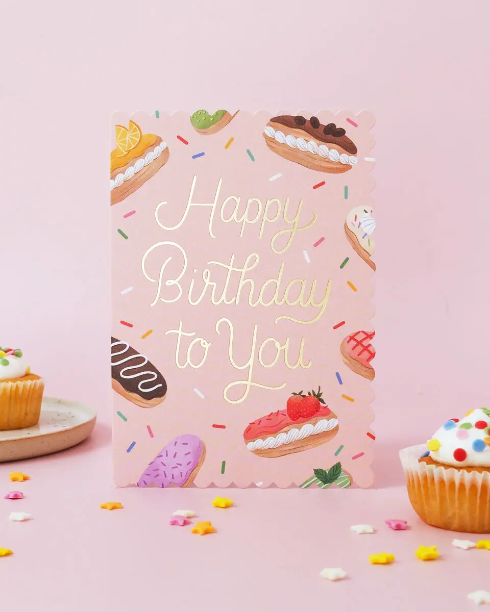 Eclair Birthday