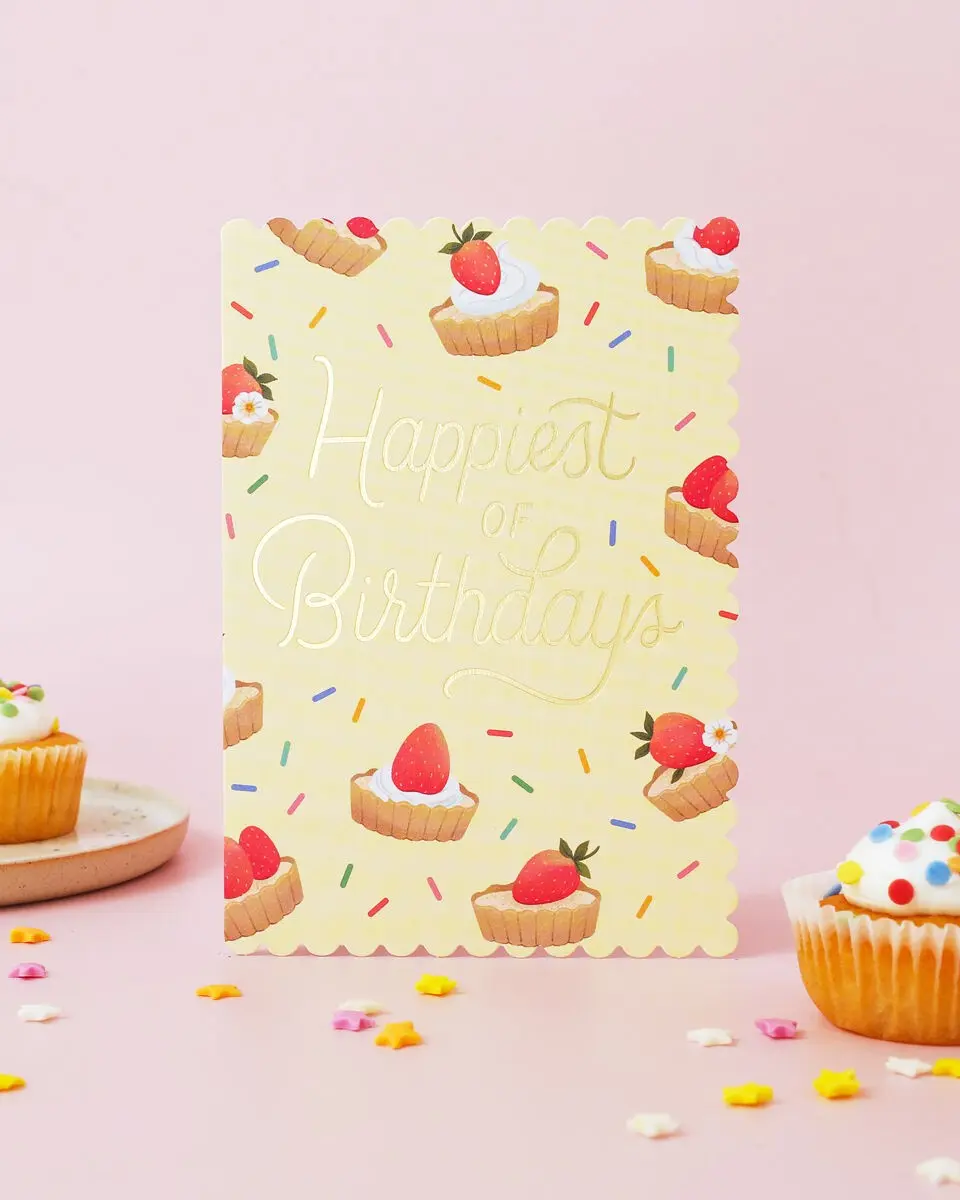 Strawberry Tart Birthday