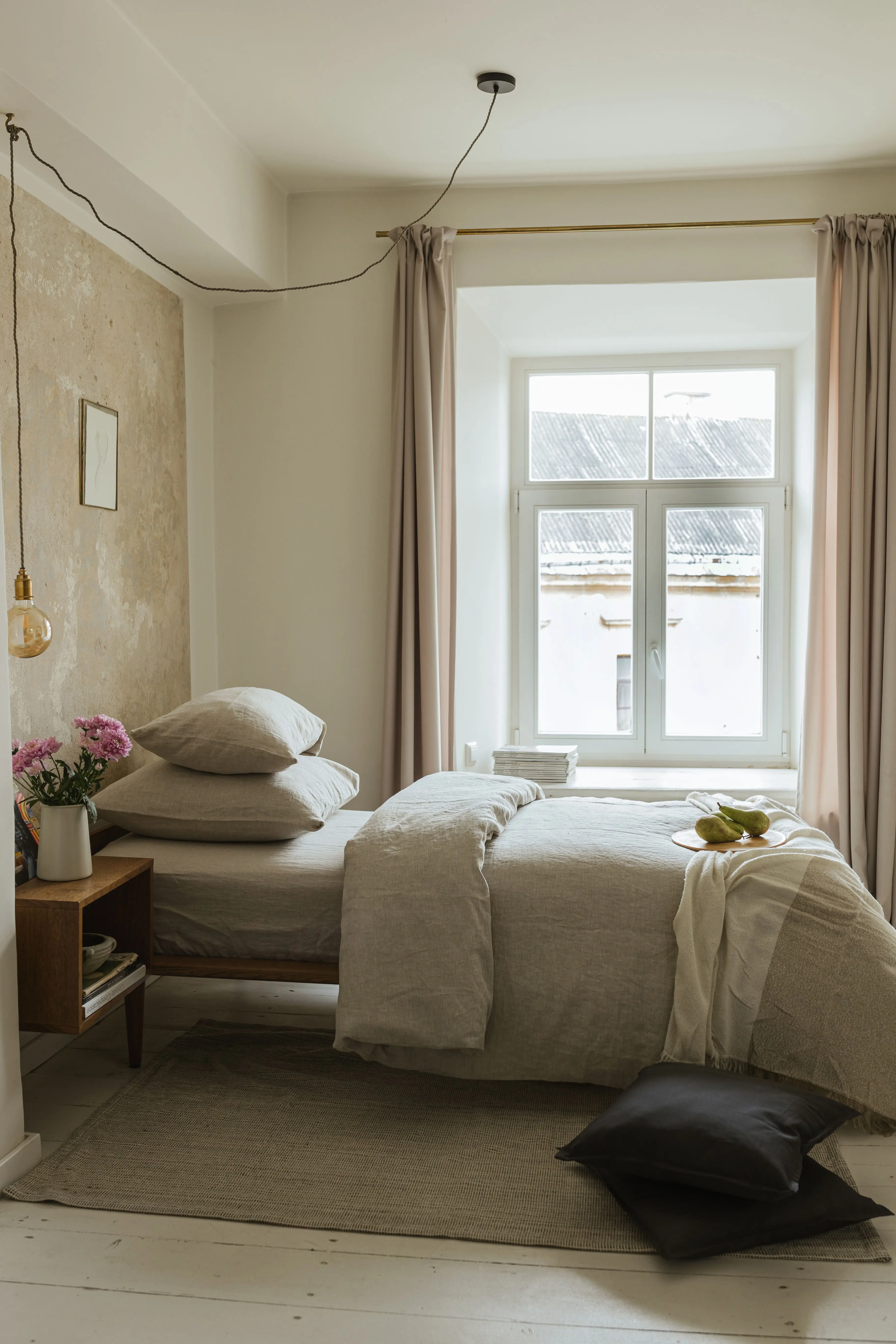 Natutal Melange Linen Duvet Cover Set