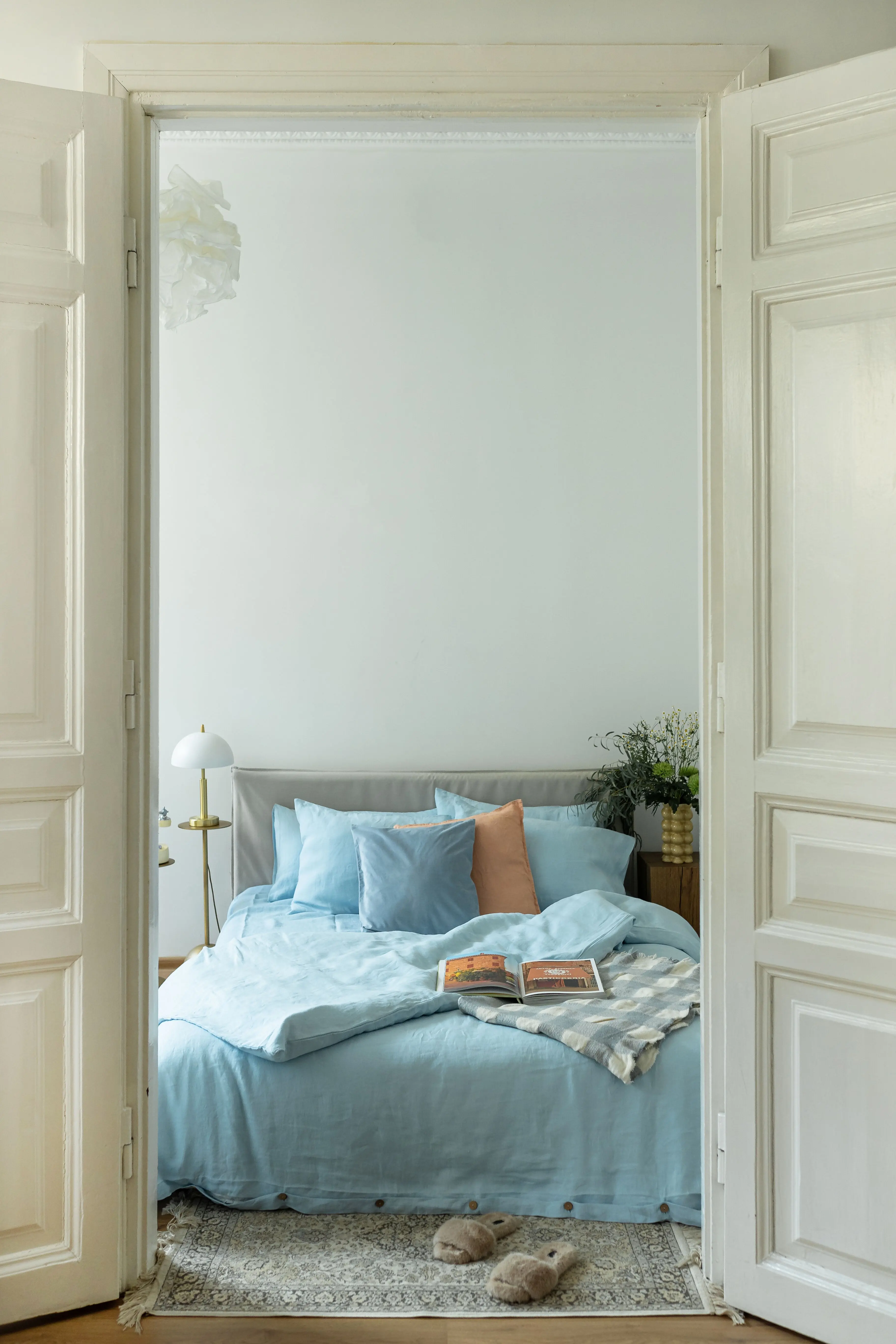 Sky Blue Duvet Cover Set