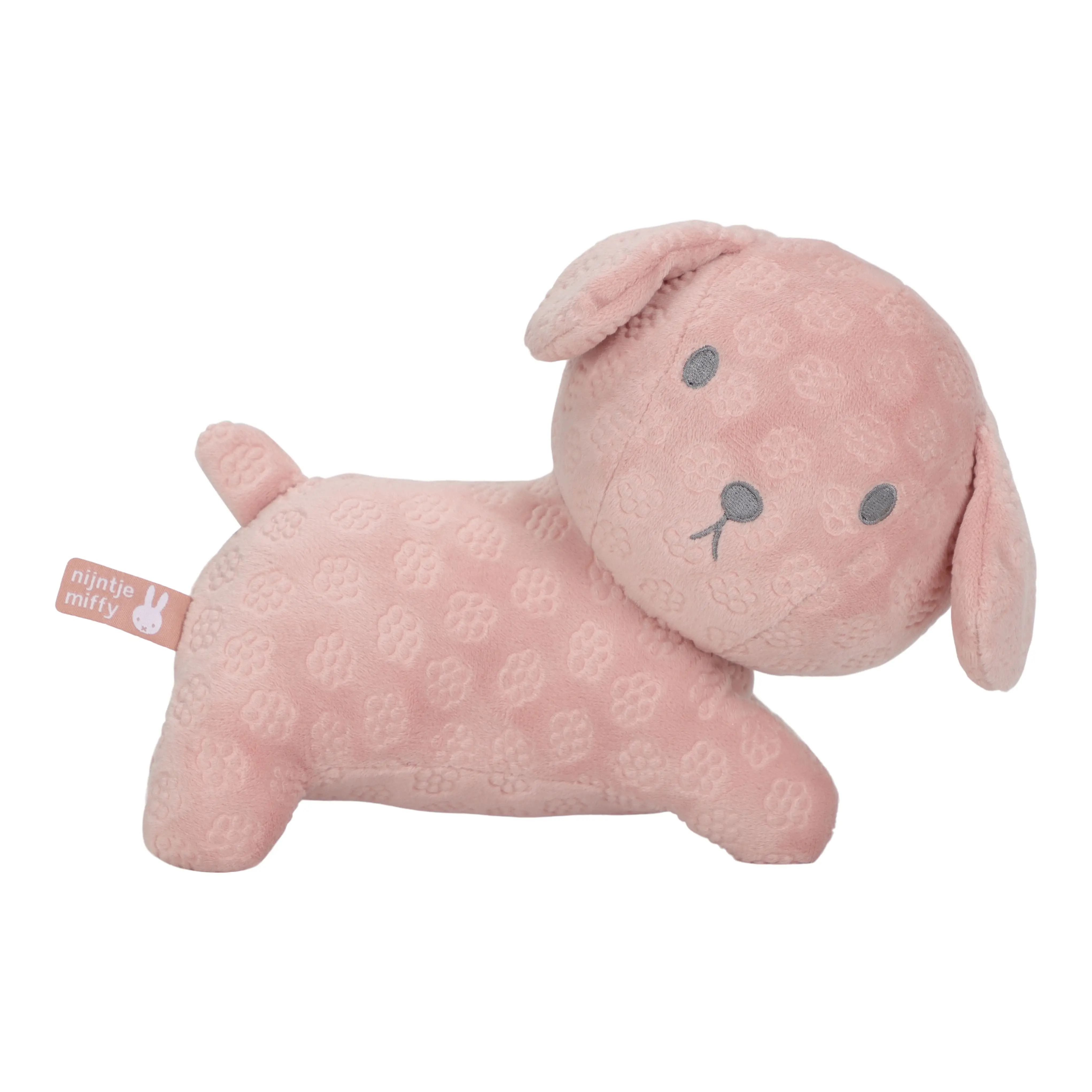 Miffy's Dog Snuffy Plush - Flower Rose