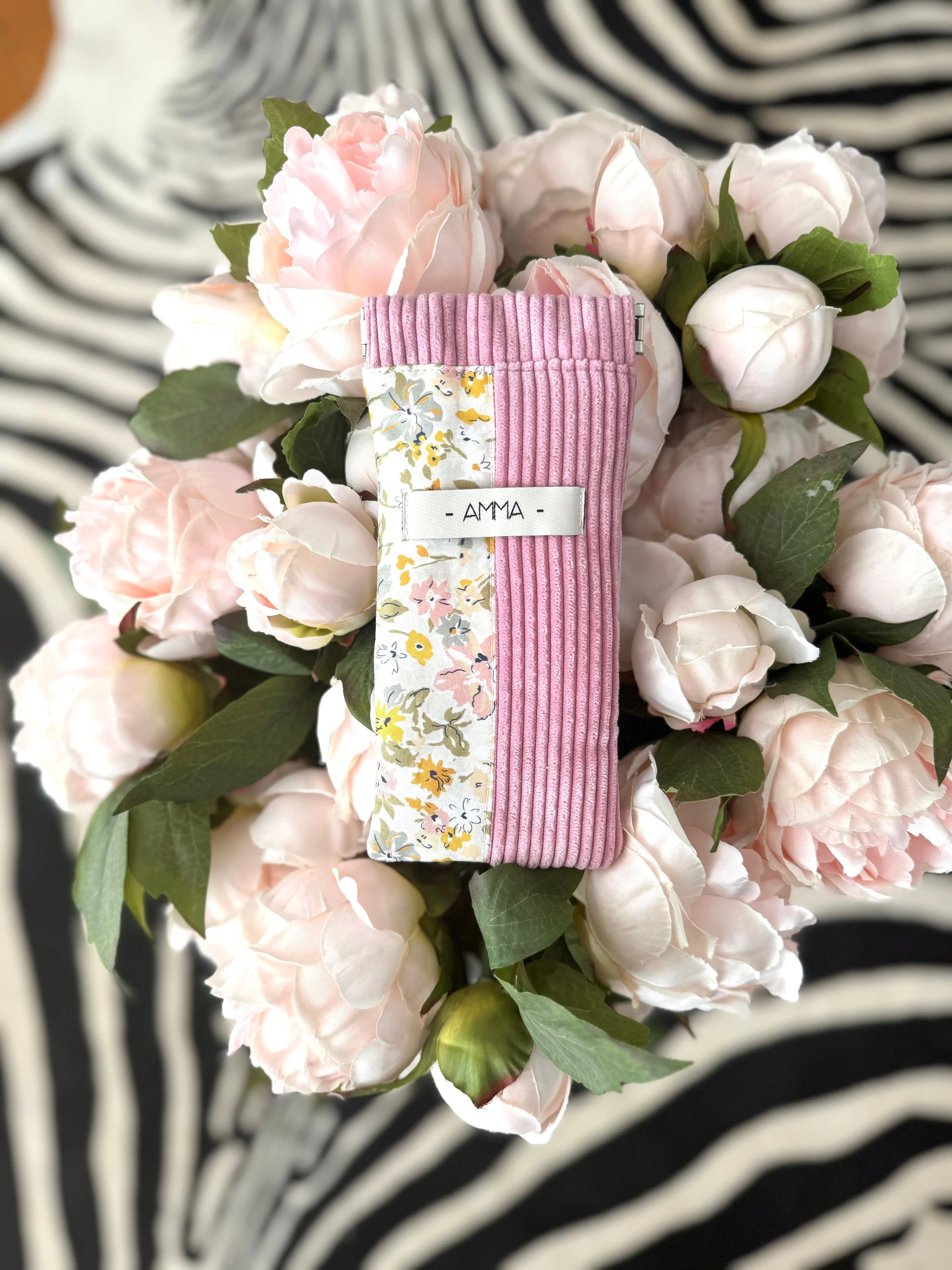 Custodia per occhiali Mathilde Liberty Velvet Duo