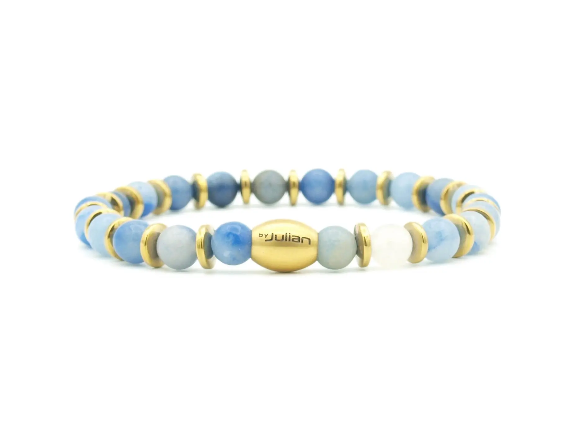 bracelet Enam dua blue quartz (silver or gold)
