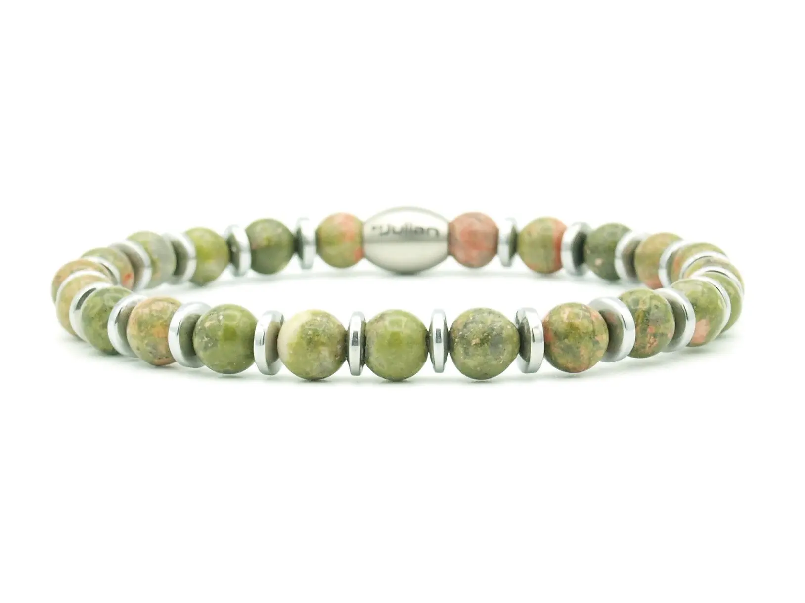 bracelet Enam dua unakite (silver or gold)
