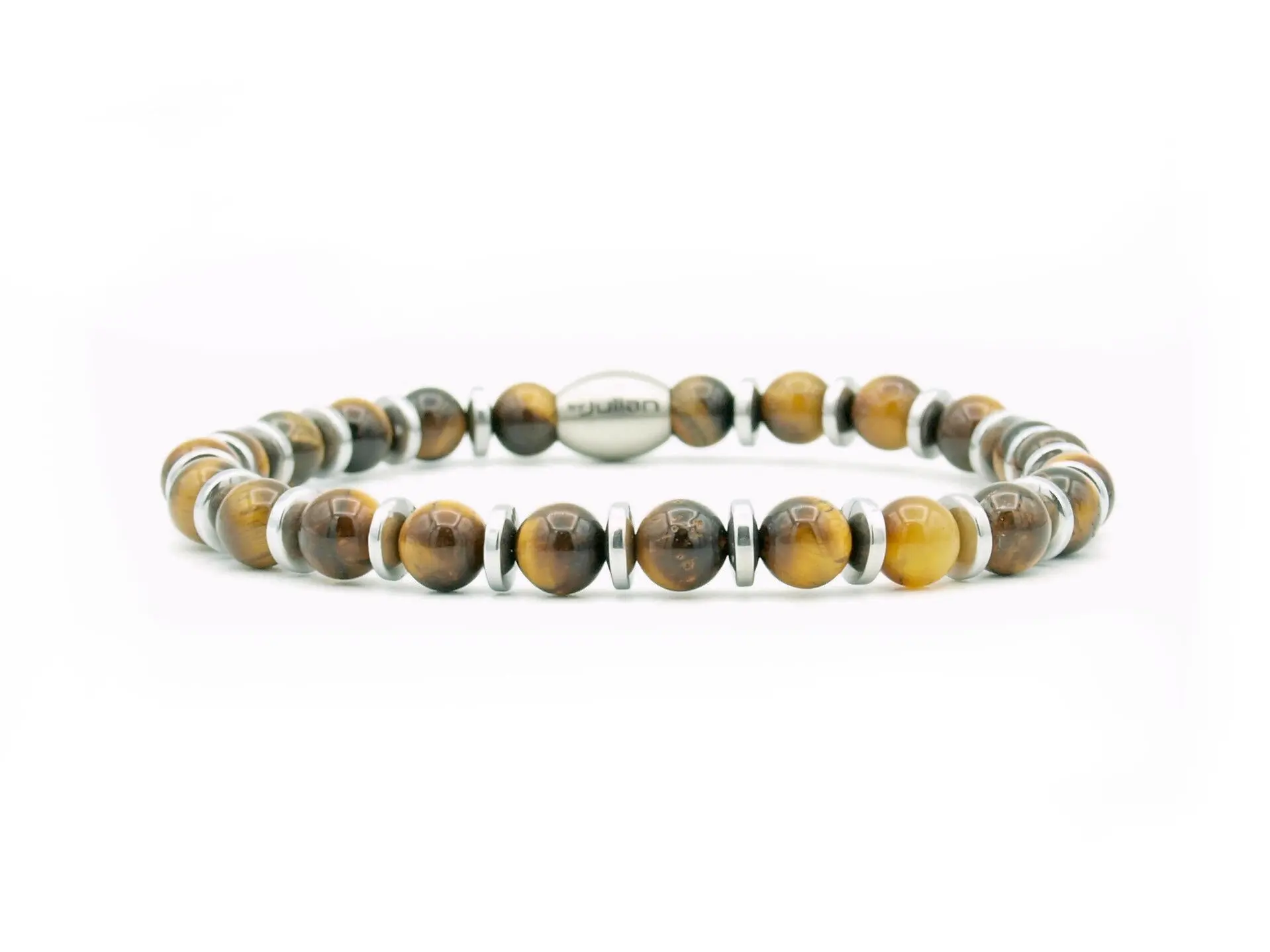 bracelet Enam dua tiger eye (silver or gold)