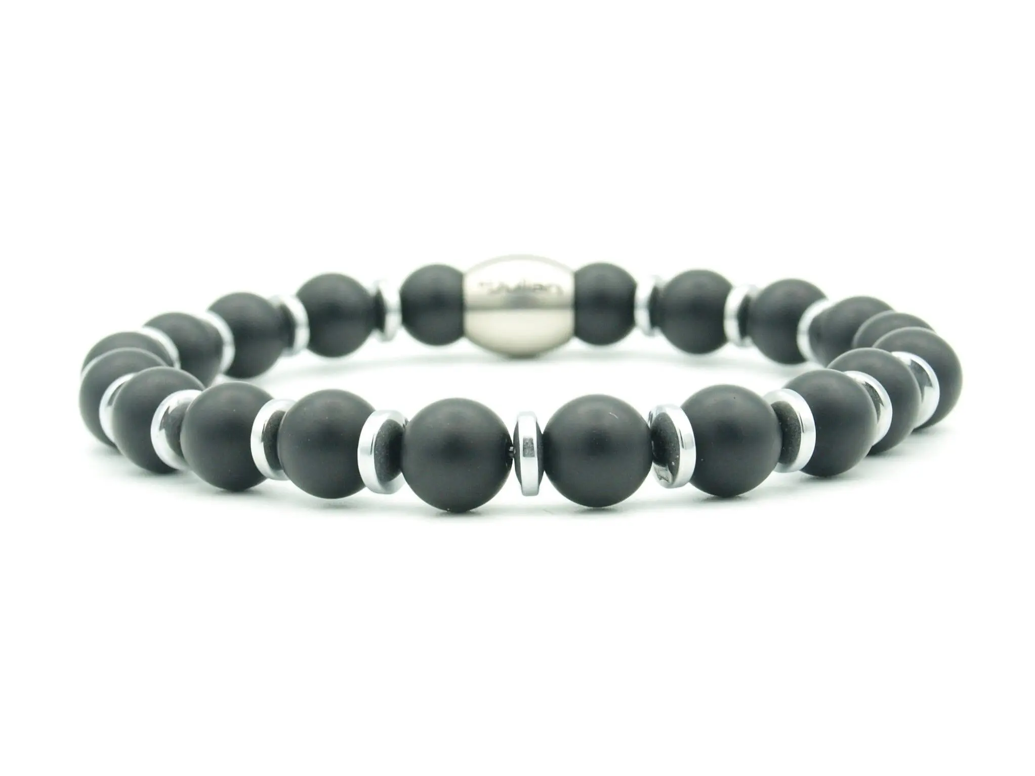 bracelet Nane dua obsidian (silver or gold)