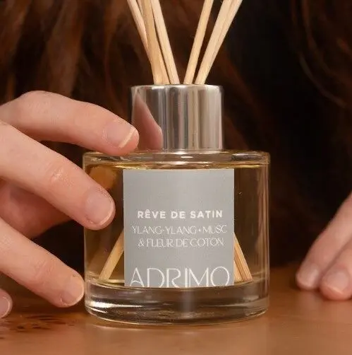 Satin Dream Fragrance Diffuser - 100ml | Ylang-Ylang & Cotton Flower | Natural