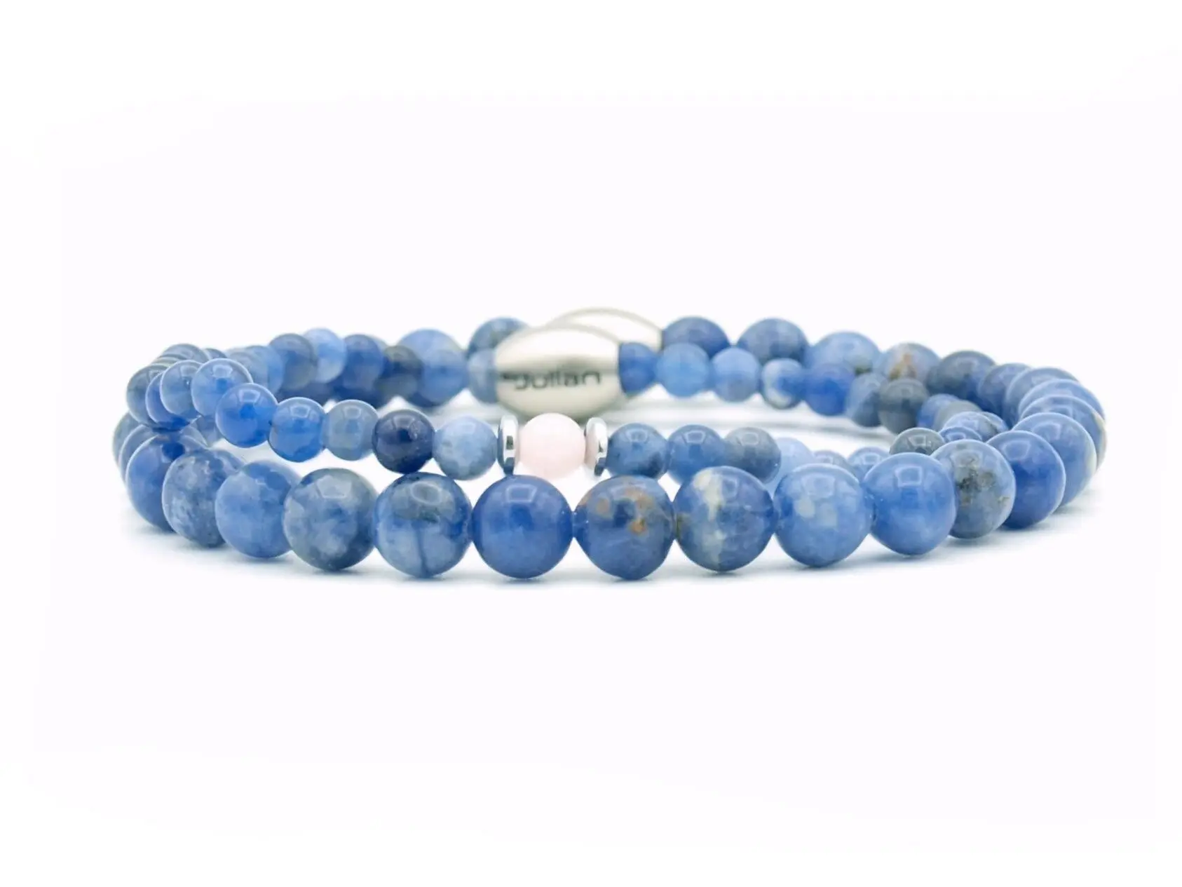 MR. &MRS.bracelet set sodalite (silver or gold)