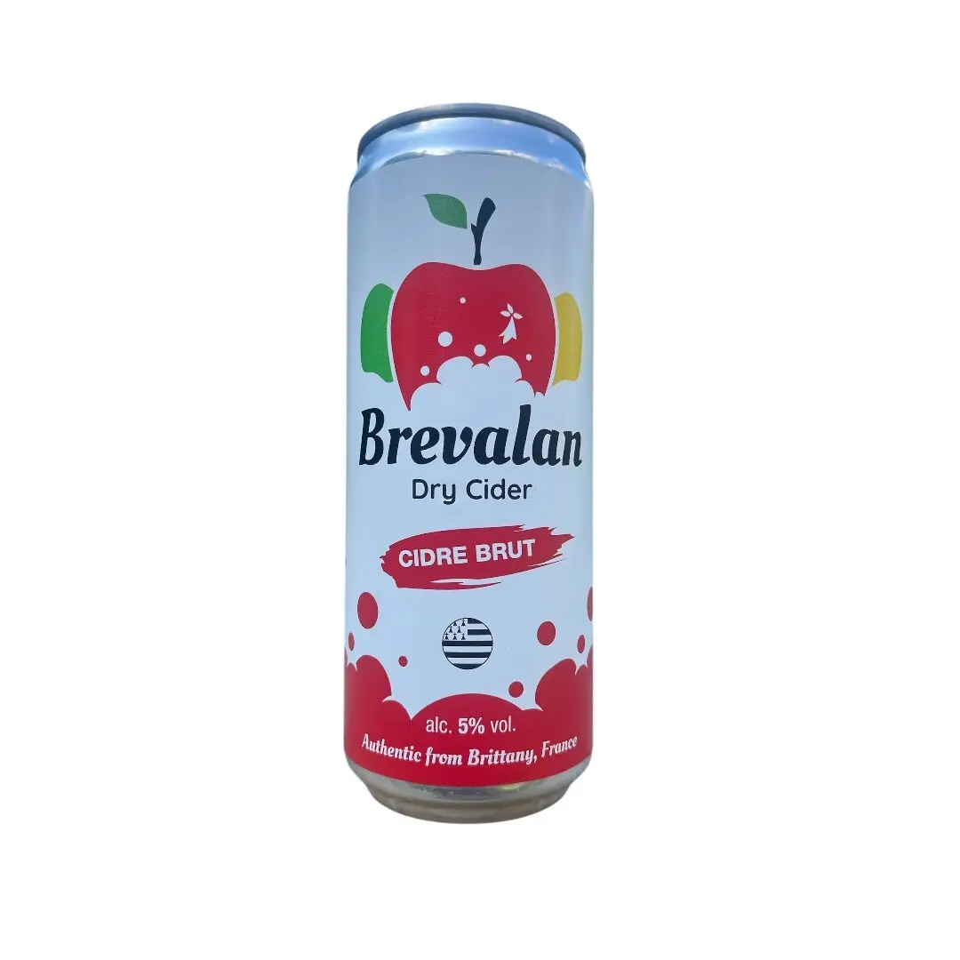 Cidre brut Brevalan canette 33cl