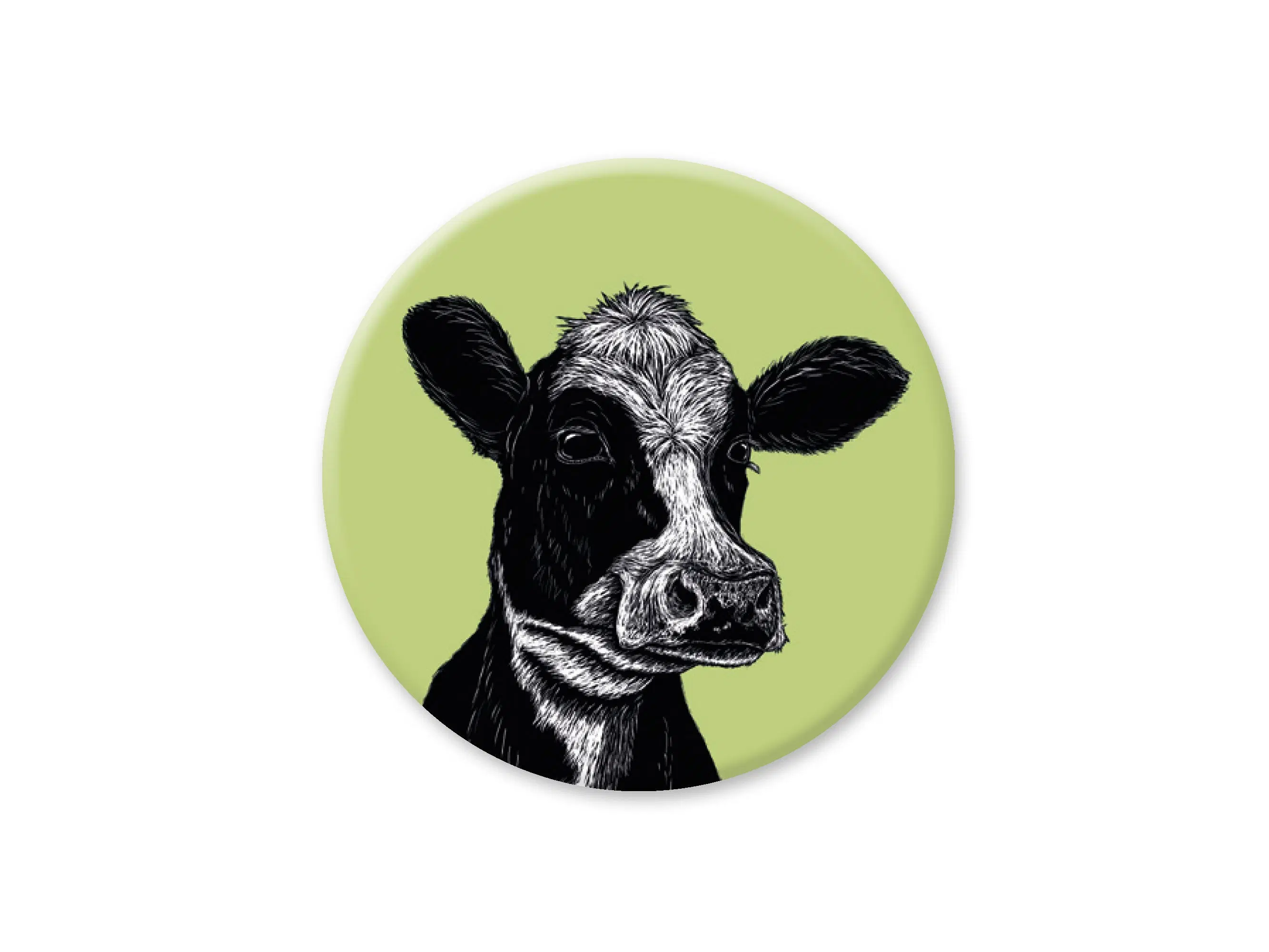 Aimant rond vache (diamètre 38 mm)