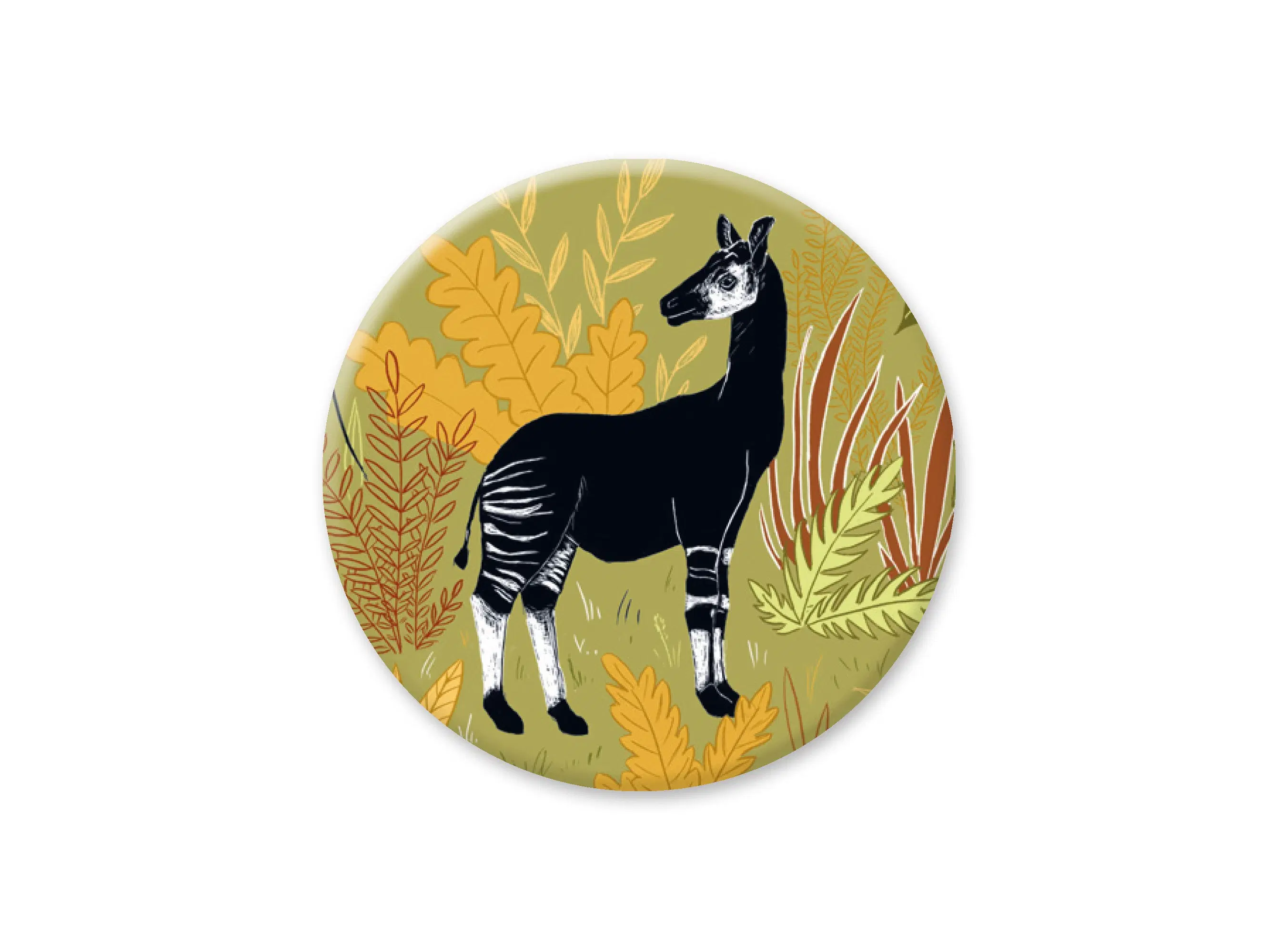 Aimant rond Okapi (diamètre 38 mm)