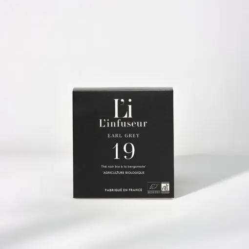 Organic Earlgrey No. 19 black tea in bags - Holiday Selection (Christmas)