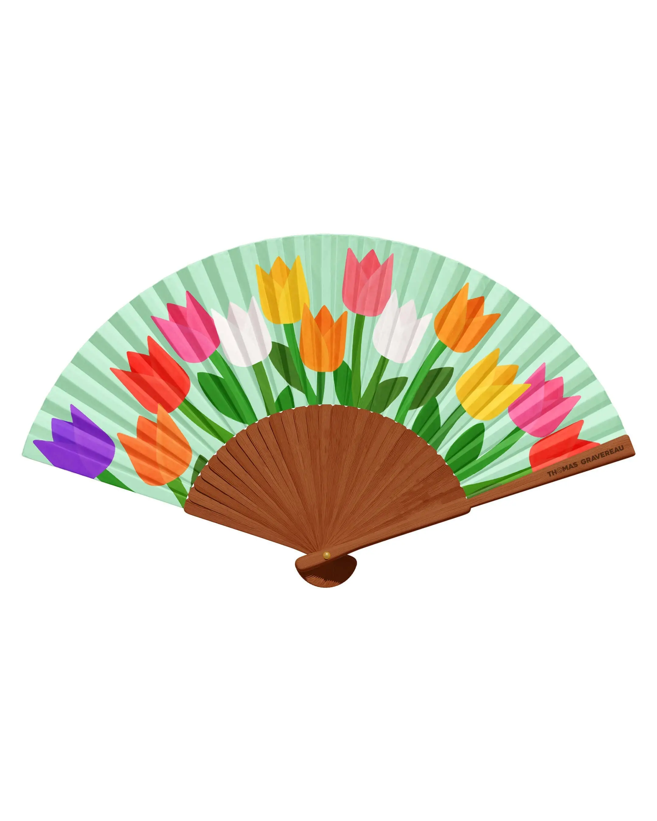 "Tulips" fan