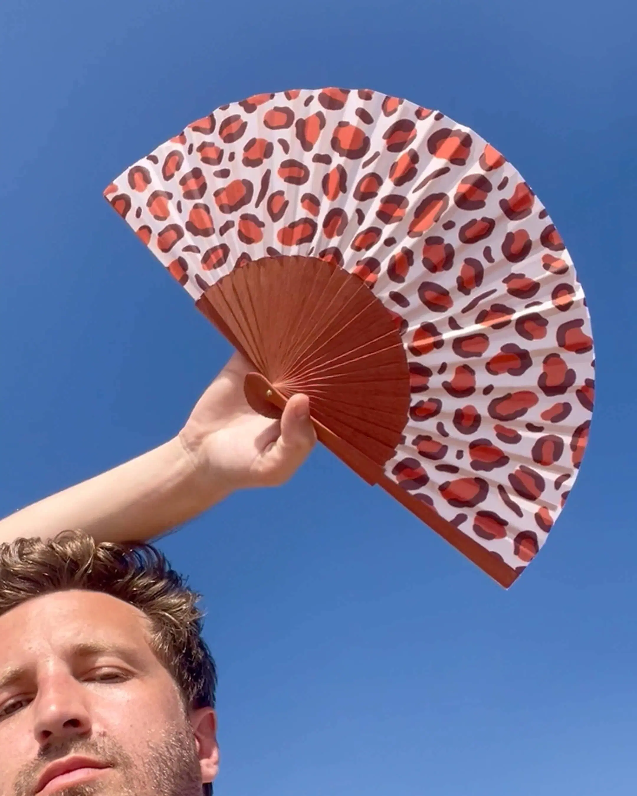 “Leopard Pattern” Fan